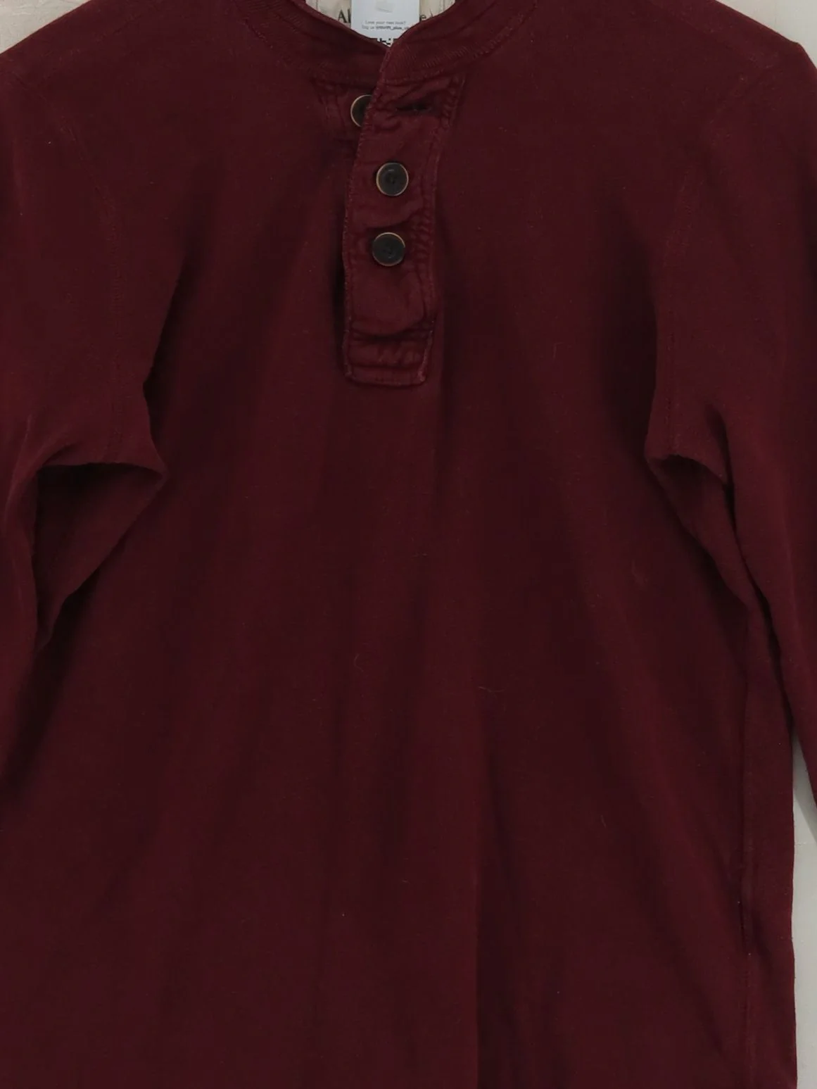 Abercrombie & Fitch Men's T-Shirt M Red 100% Cotton Basic - Image 3
