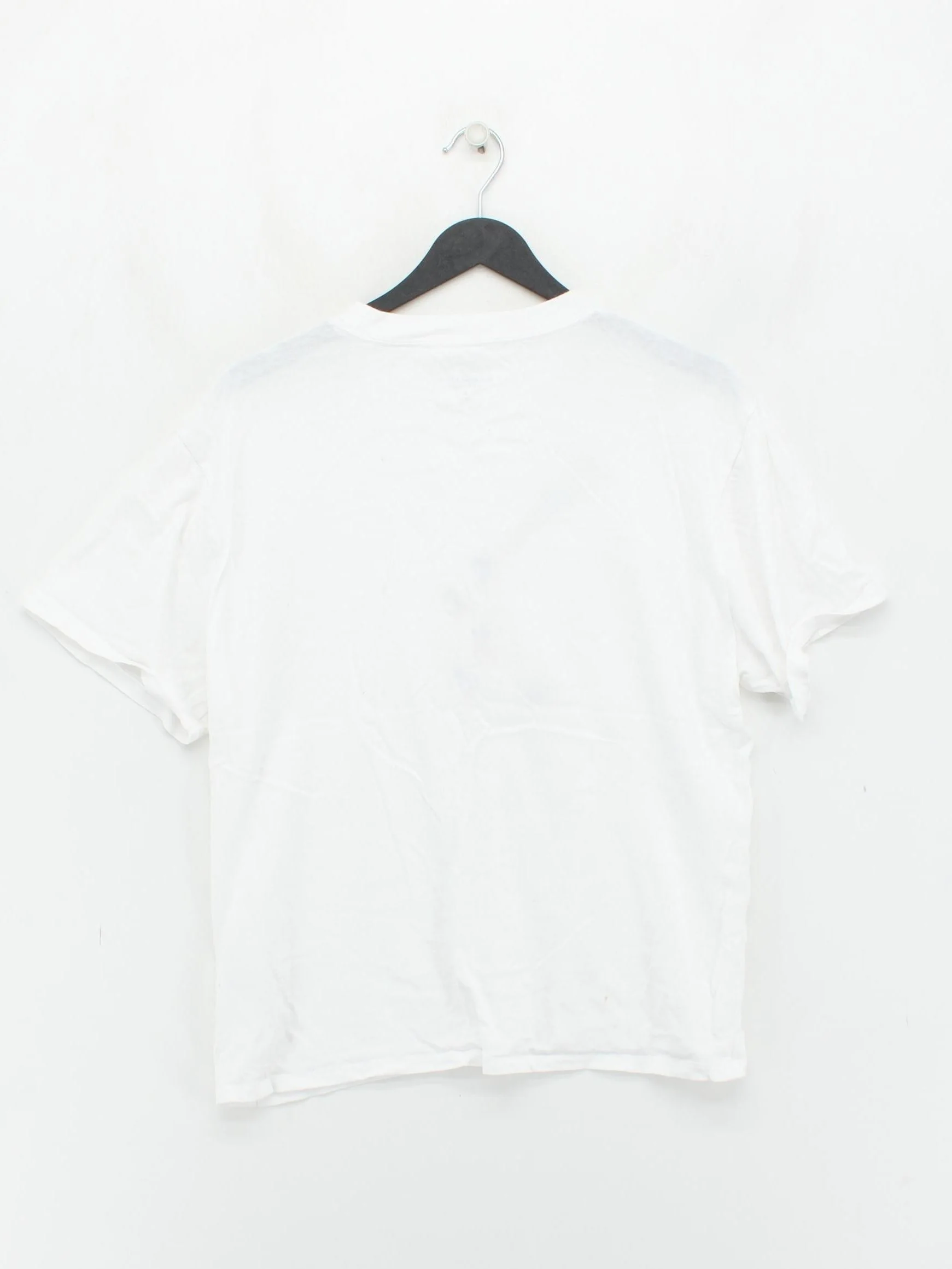 Abercrombie & Fitch Men's T-Shirt M White Graphic 100% Cotton Basic - Image 2