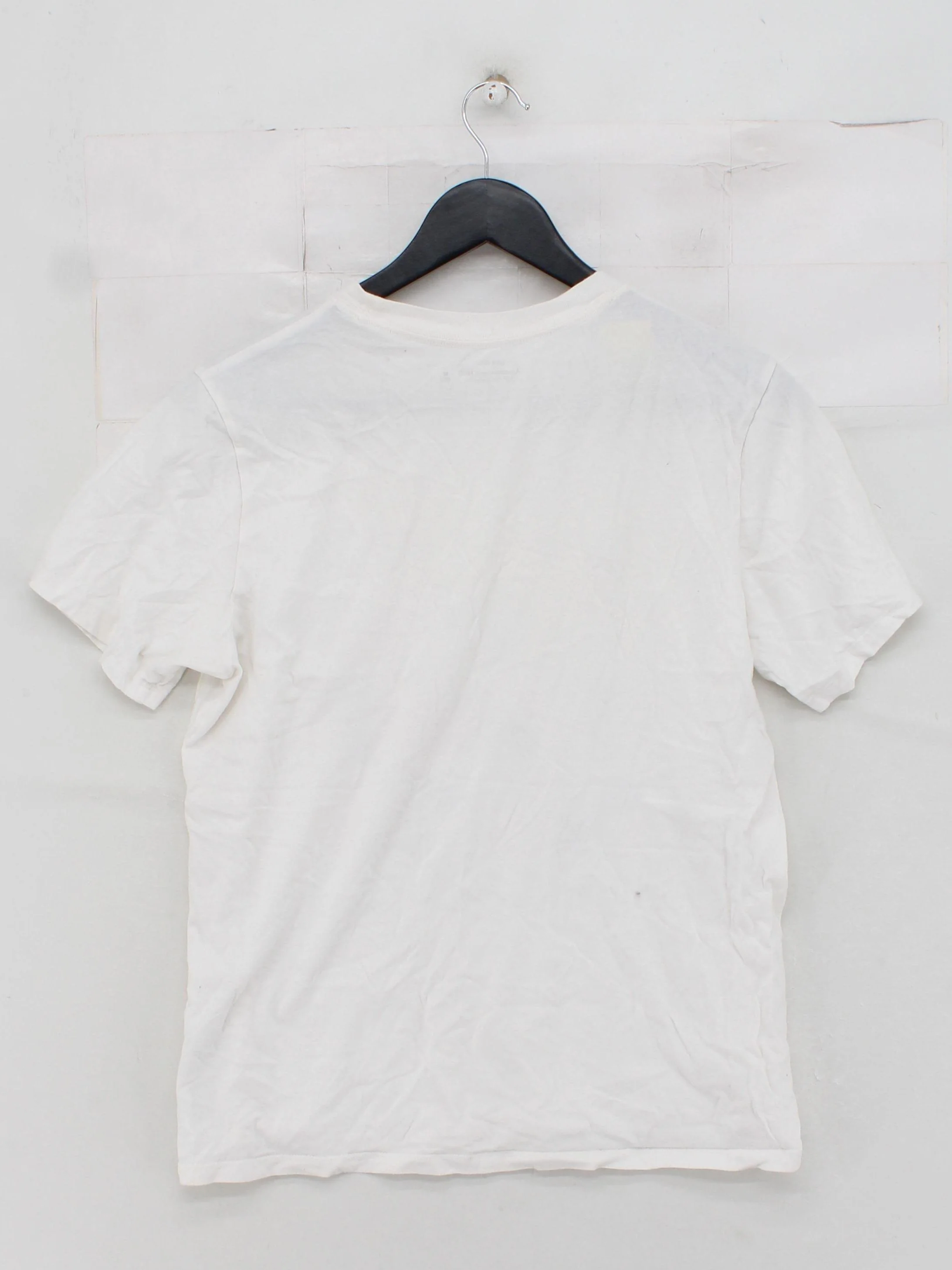 Abercrombie & Fitch Men's T-Shirt M White Graphic 100% Cotton Basic - Image 2