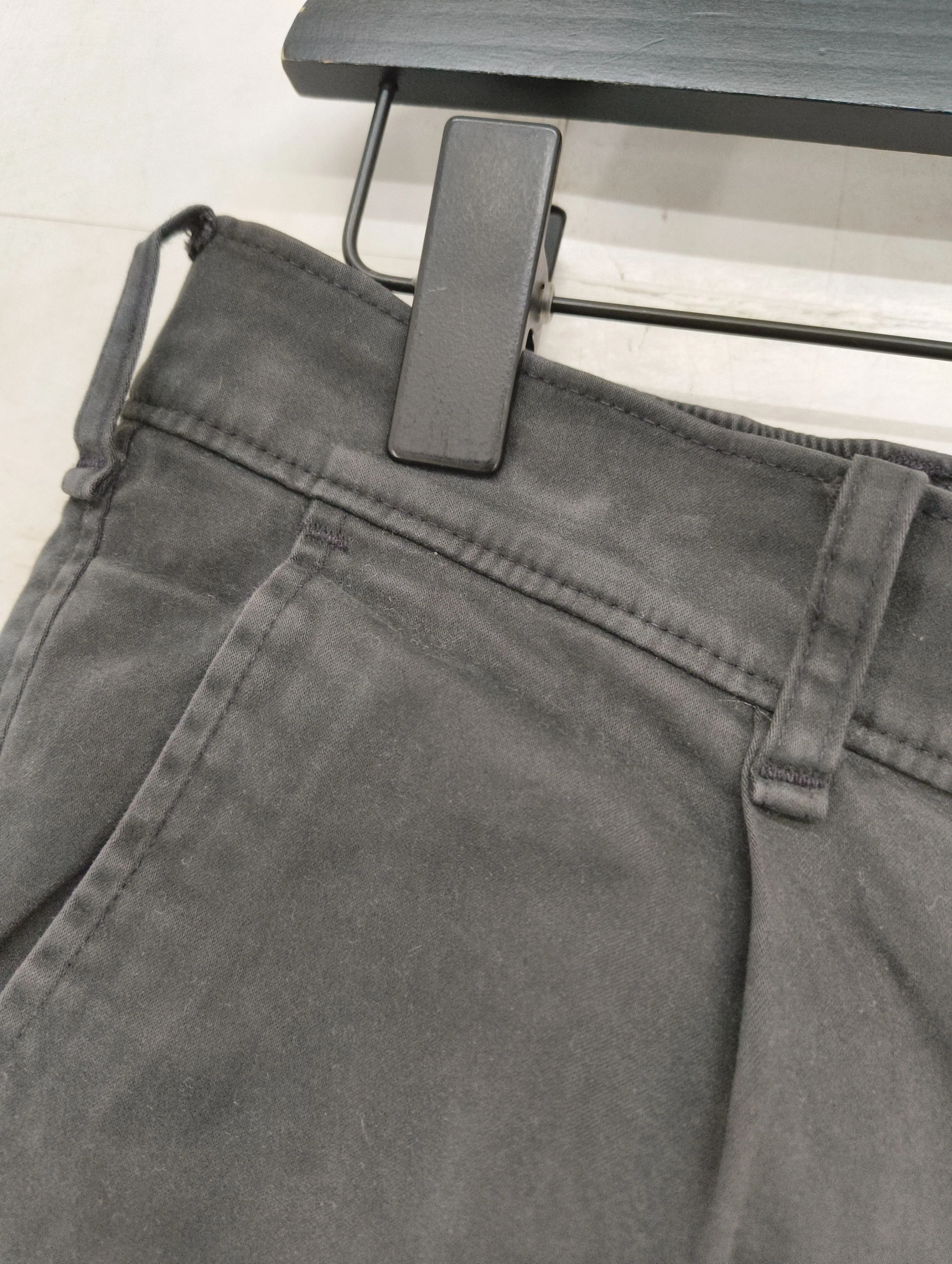 Abercrombie & Fitch Men's Trousers M Black Cotton with Elastane Tapered Chino - Image 5