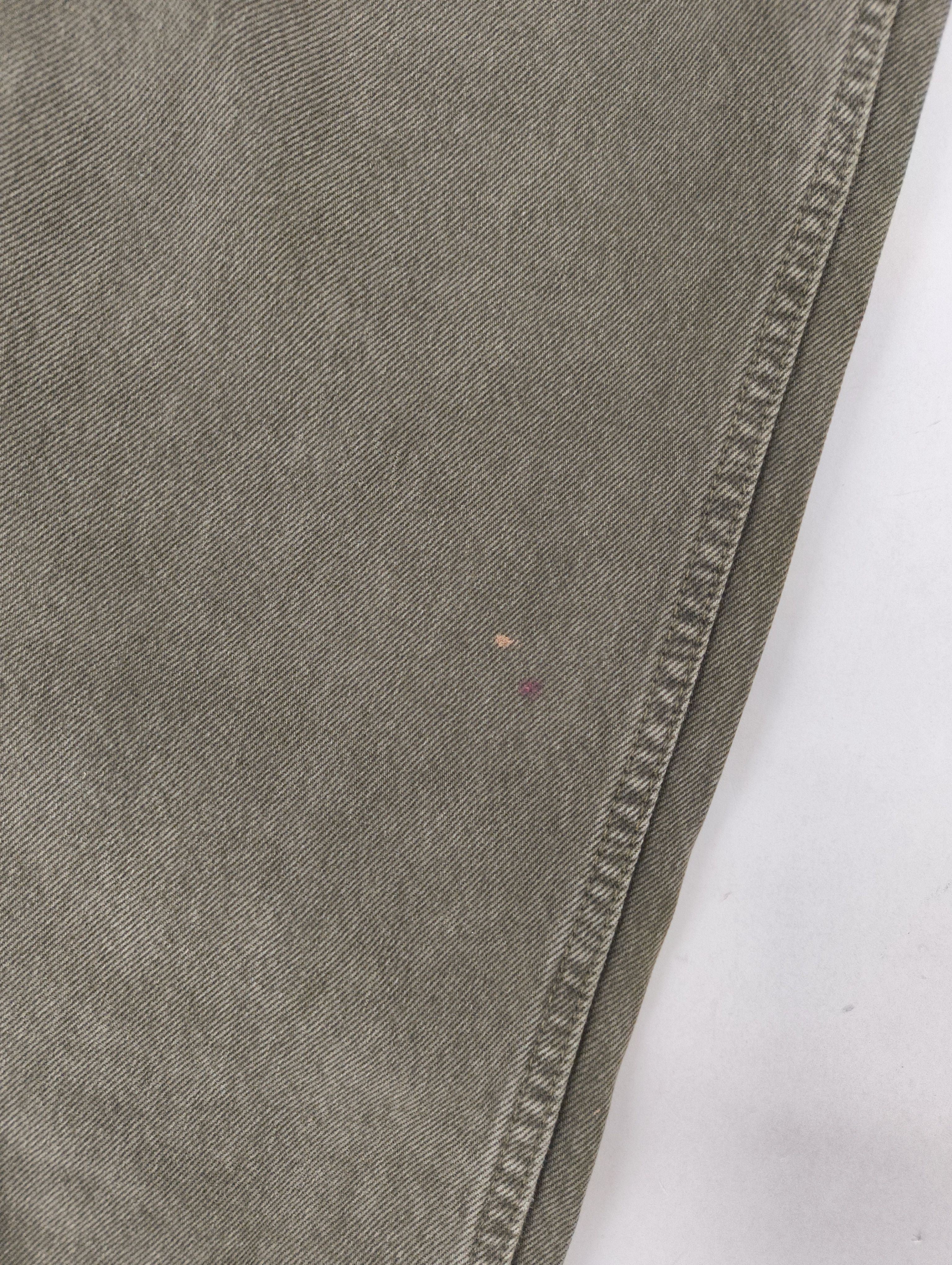Abercrombie & Fitch Men's Trousers M Green 100% Cotton Straight Chino - Image 6
