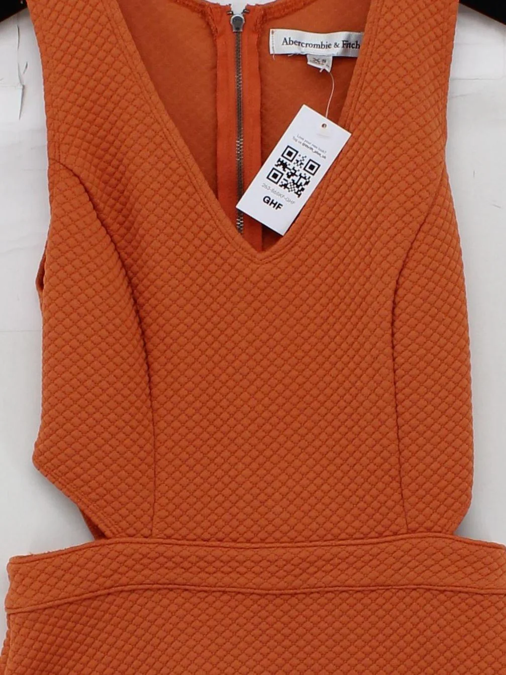 Abercrombie & Fitch Mini Dress XS in Orange - Image 3