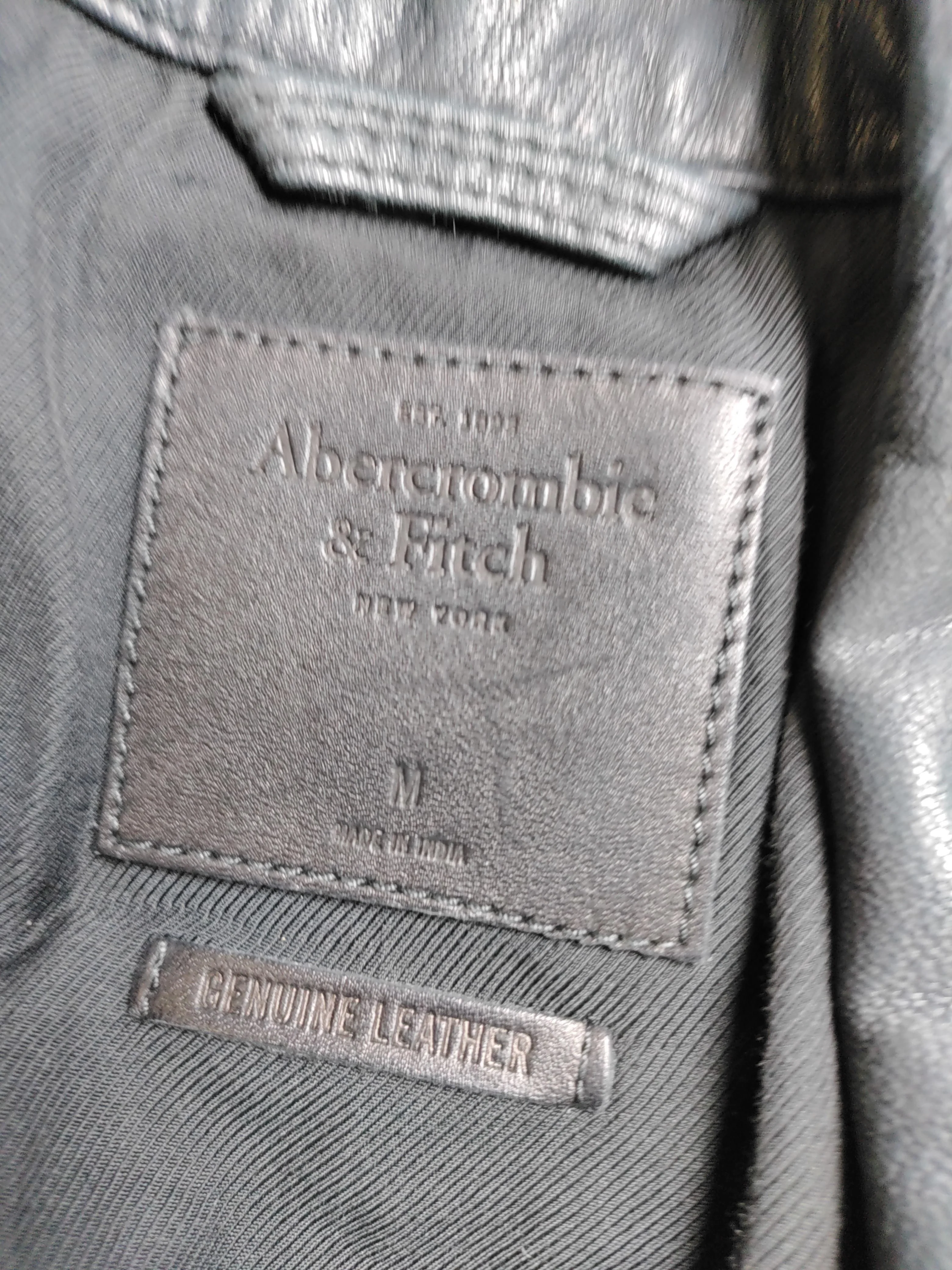 Abercrombie & Fitch Motorcycle Jacket jacket black - Image 5