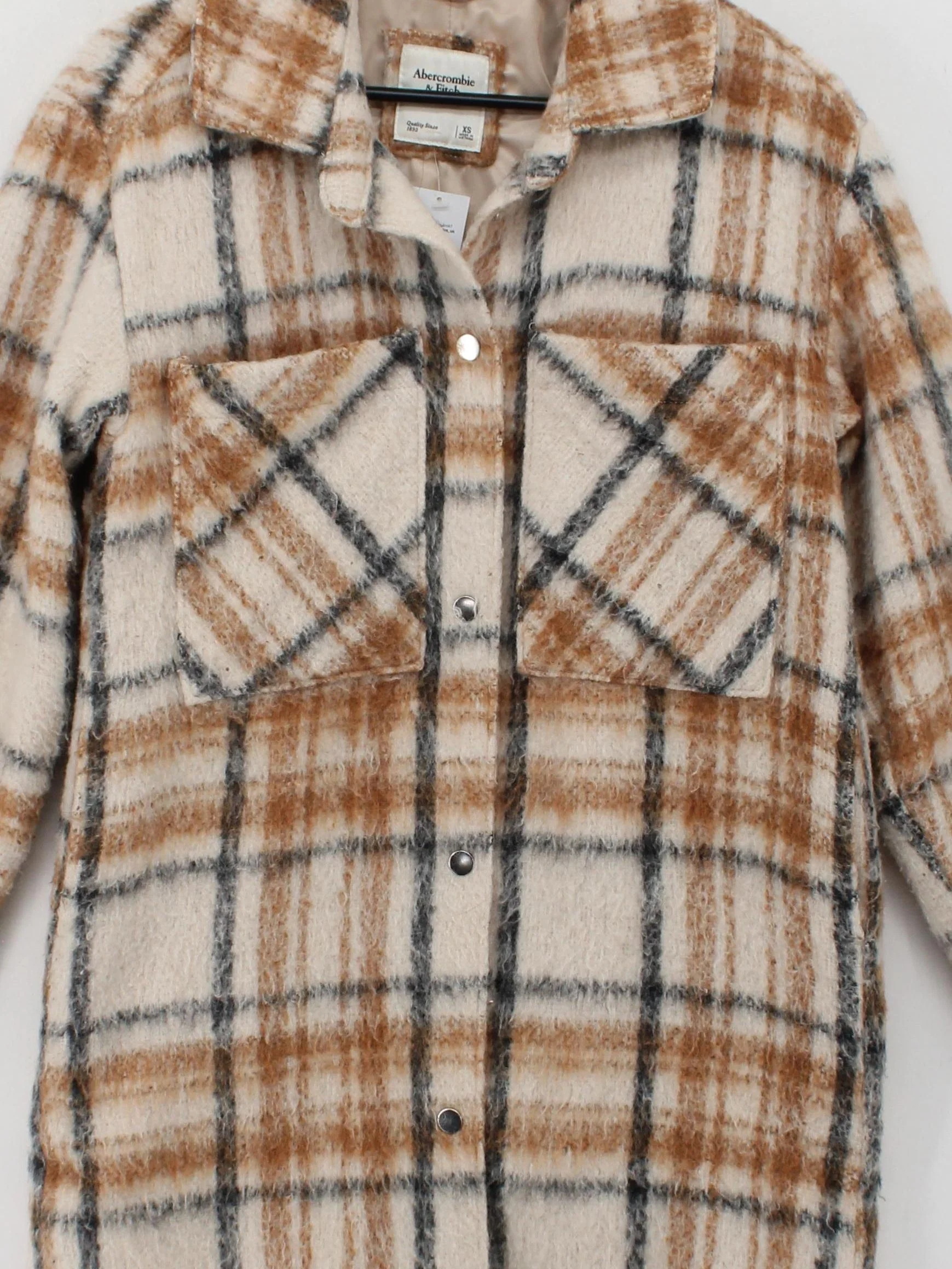 Abercrombie & Fitch Overcoat jacket multi - Image 3