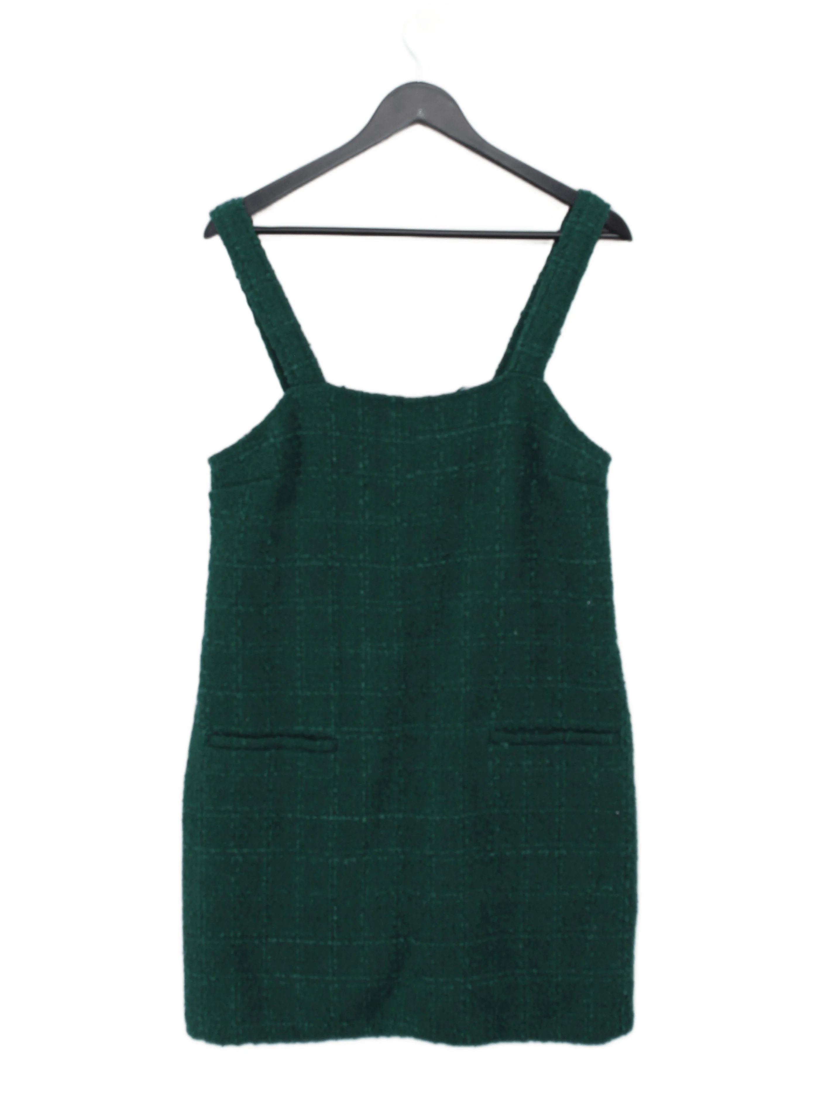 Abercrombie & Fitch Pinafore/Dungaree Mini Dress M in Green