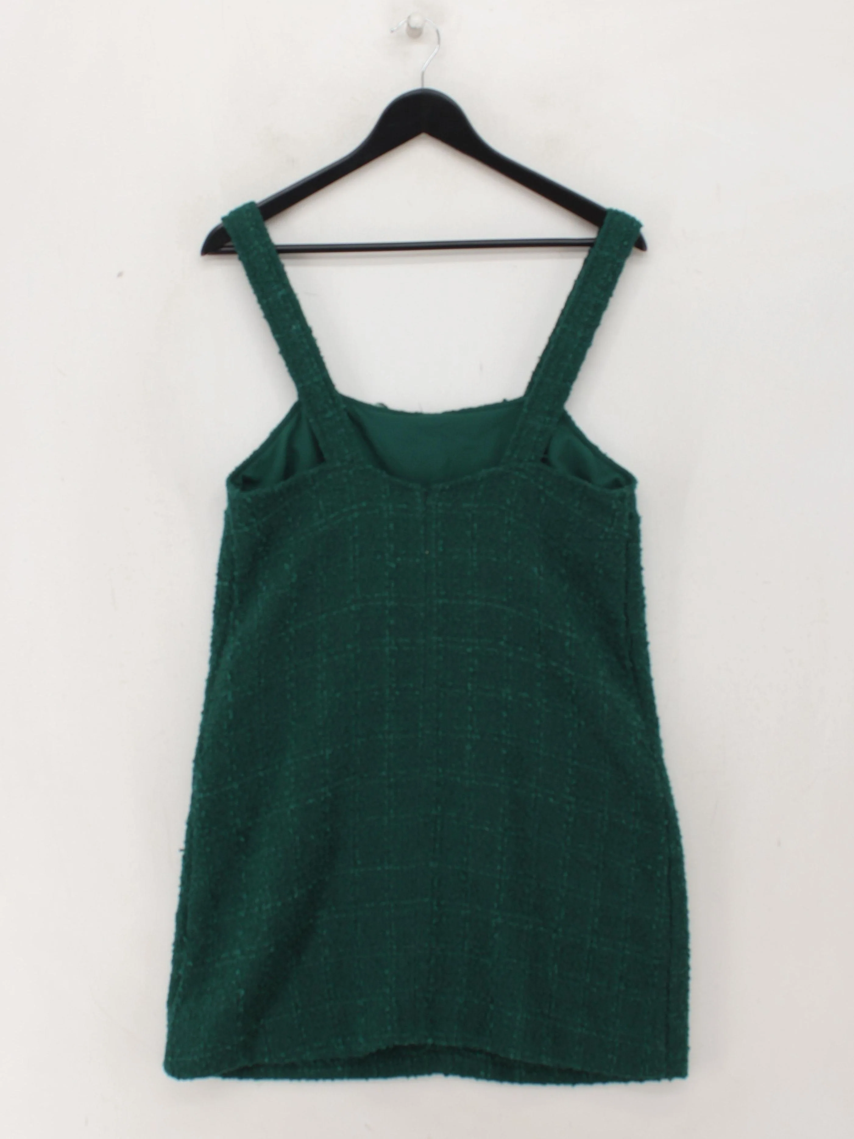 Abercrombie & Fitch Pinafore/Dungaree Mini Dress M in Green - Image 2