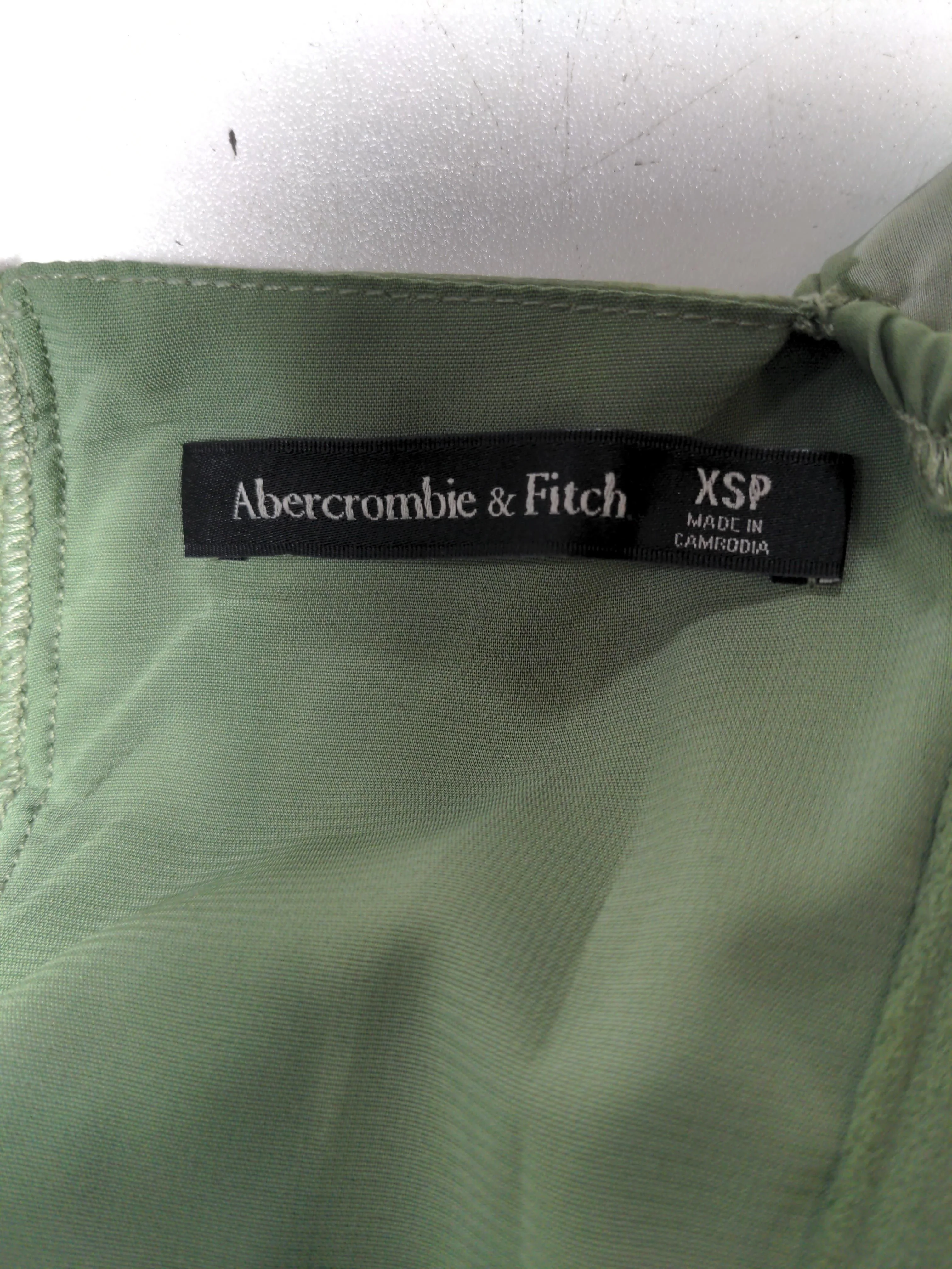 Abercrombie & Fitch Shirt Midi Dress XS in Green - Image 5