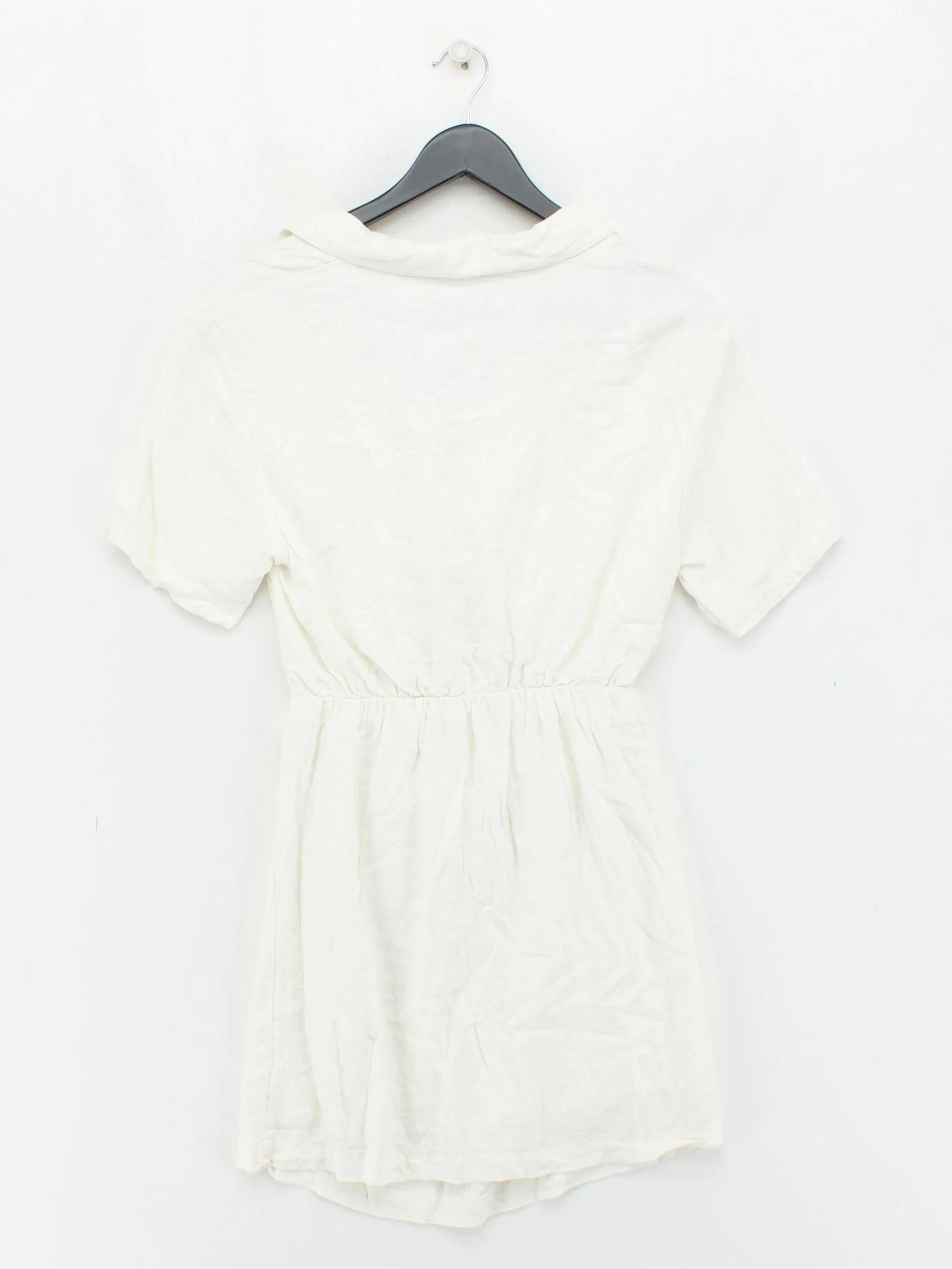 Abercrombie & Fitch Shirt Mini Dress UK8 in White - Image 2