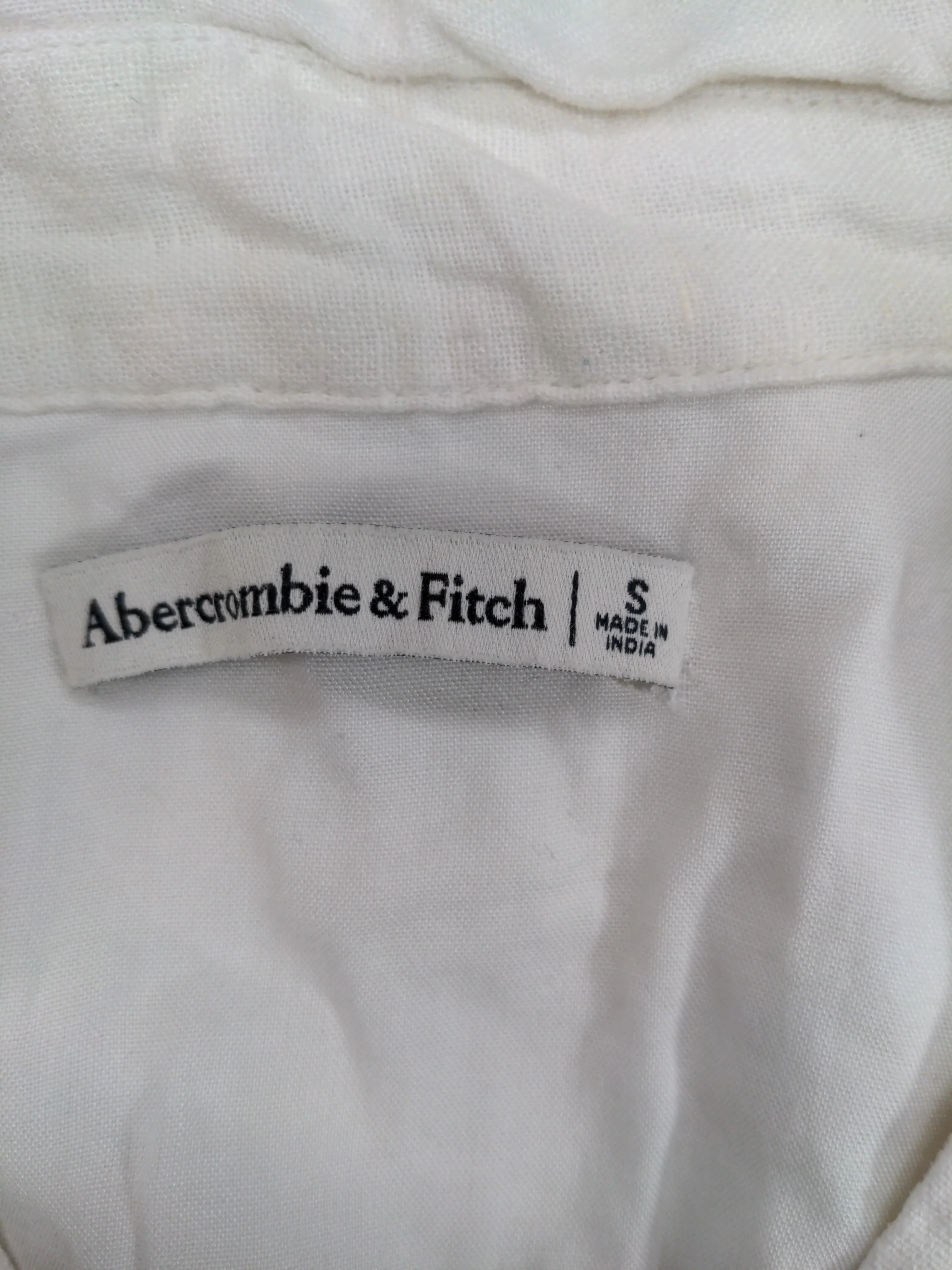 Abercrombie & Fitch Shirt Mini Dress UK8 in White - Image 5