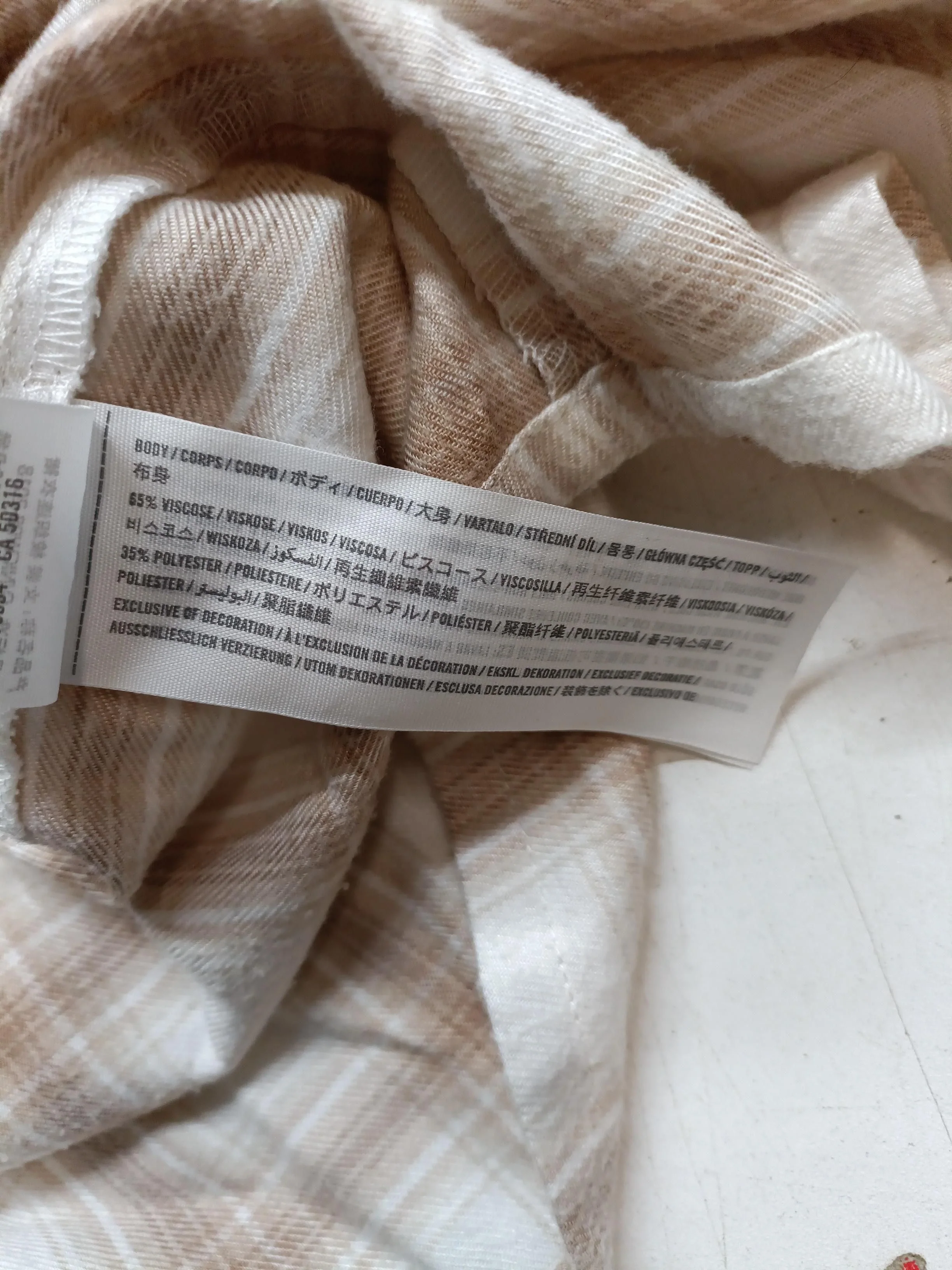 Abercrombie & Fitch Shirt Mini Dress XS in Tan - Image 6