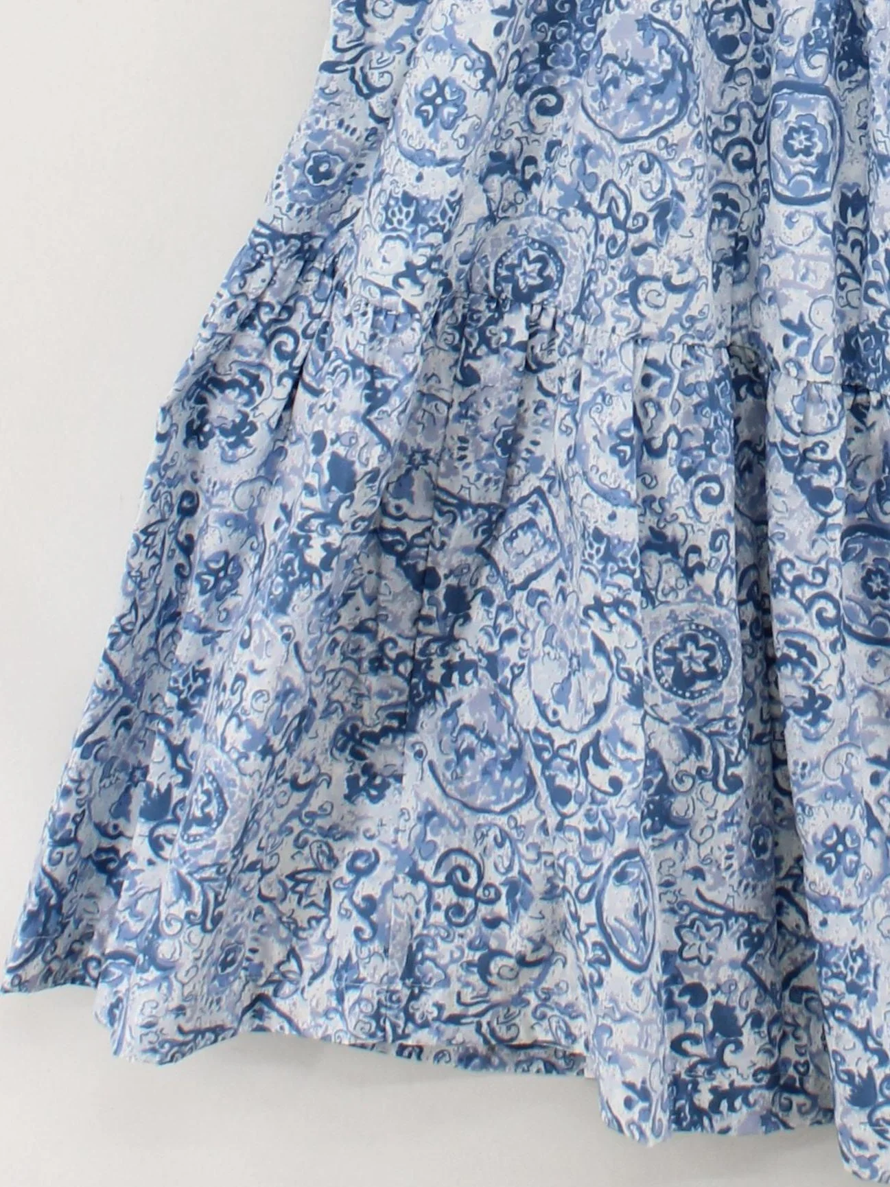 Abercrombie & Fitch Skater Midi Dress UK8 in Blue - Image 4