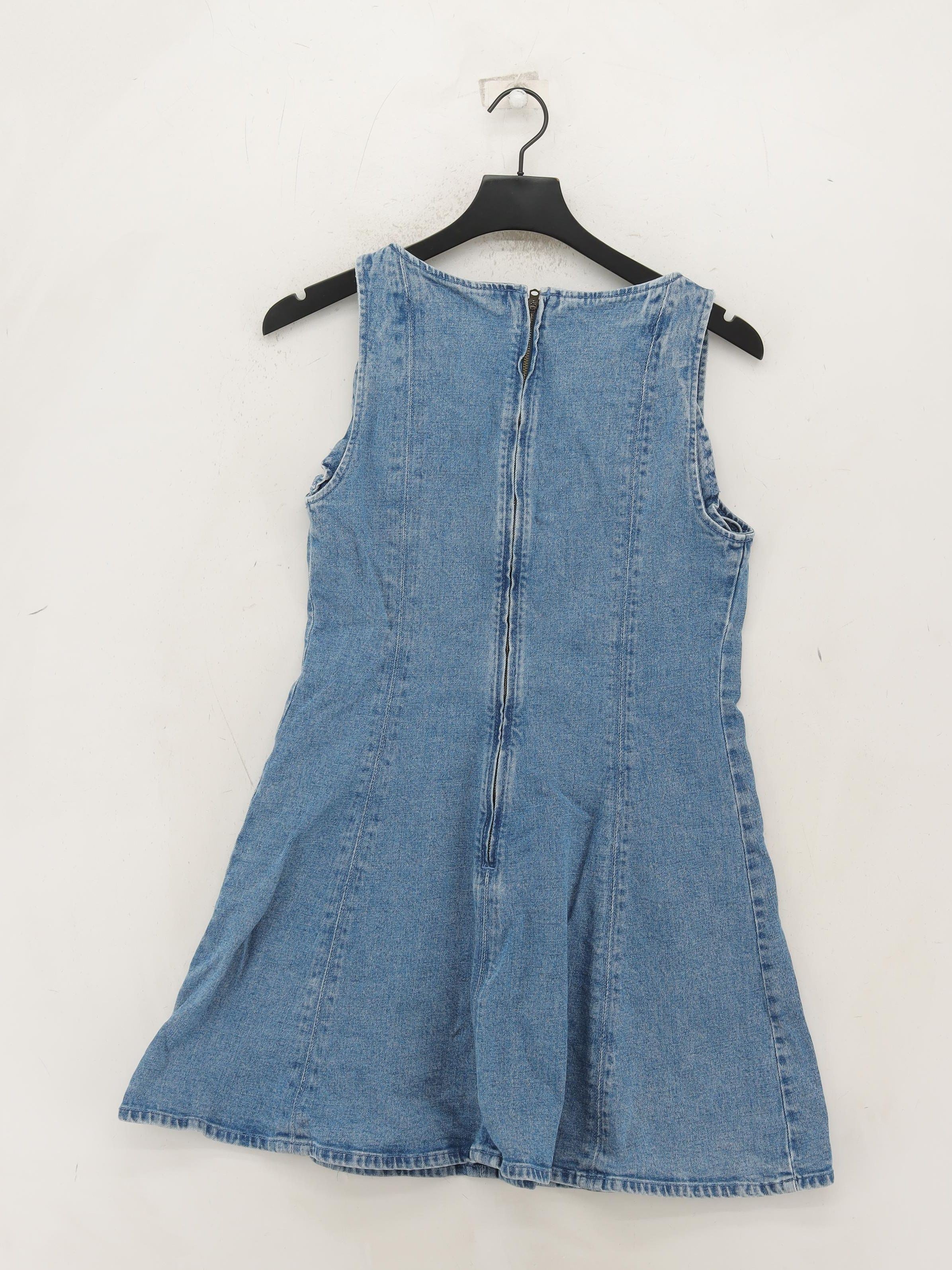 Abercrombie & Fitch Skater Mini Dress M in Blue - Image 2