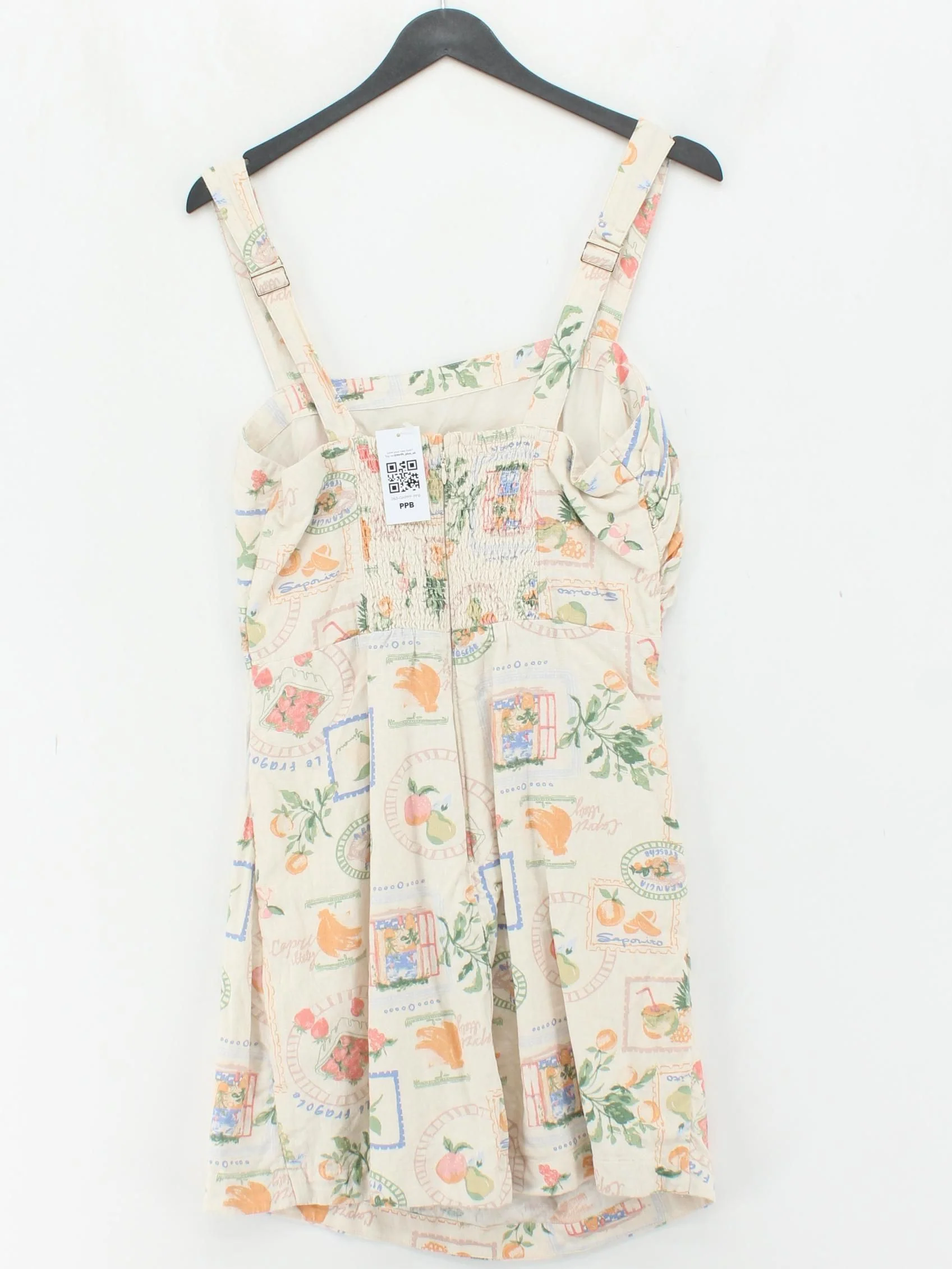 Abercrombie & Fitch Slip Mini Dress M in Cream - Image 2