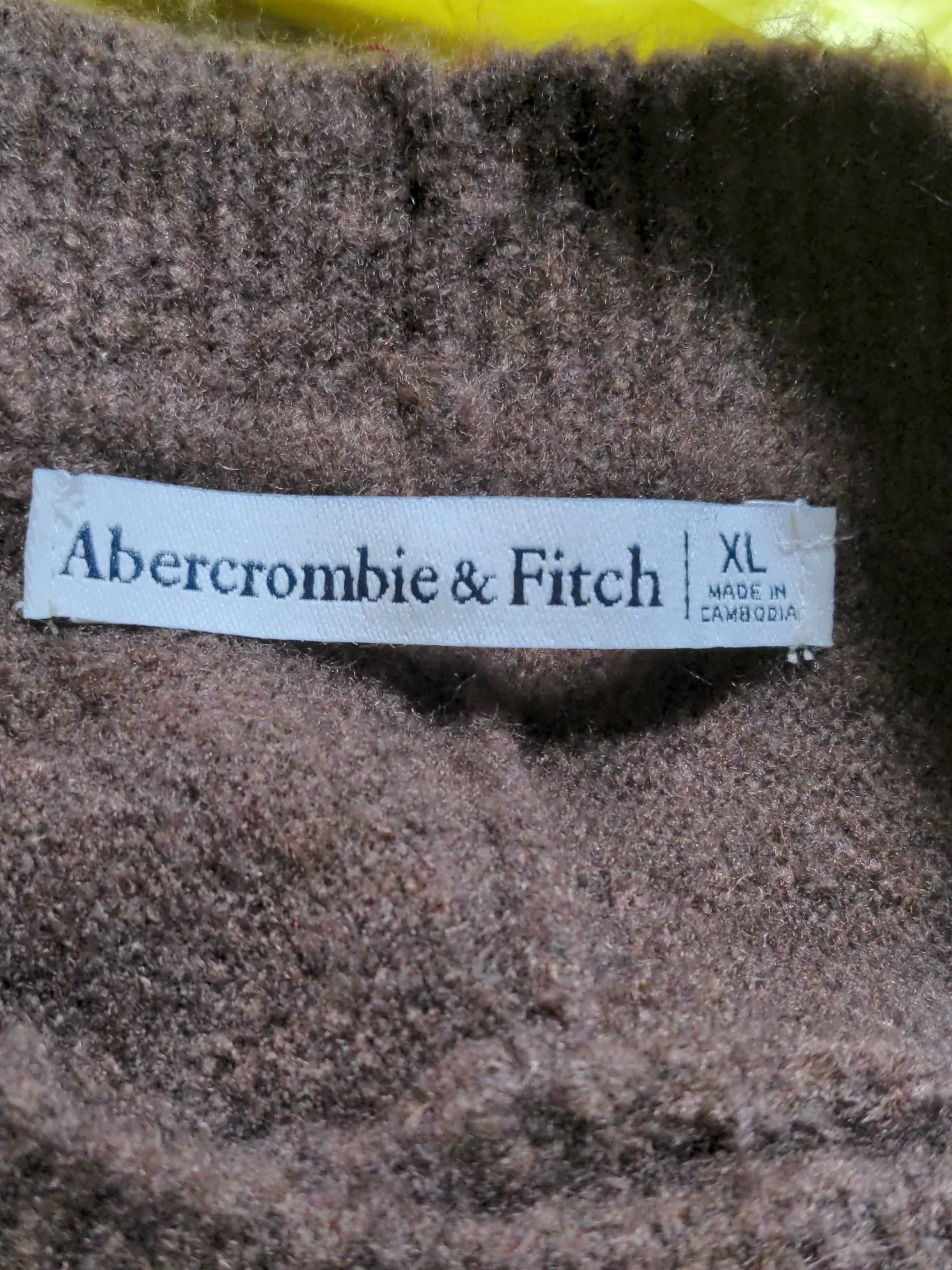 Abercrombie & Fitch T-Shirt Mini Dress XL in Brown - Image 5