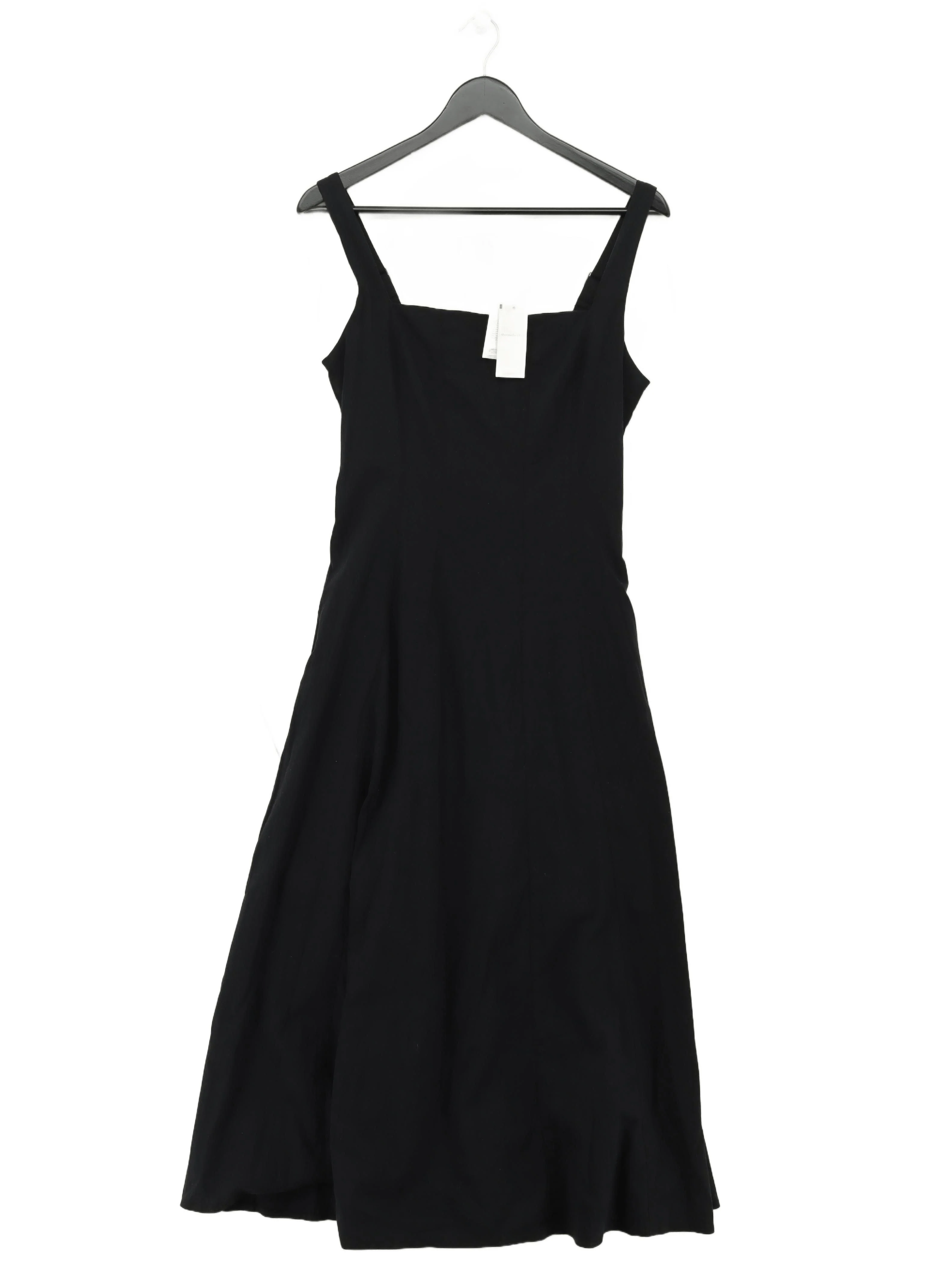 Abercrombie & Fitch Tank Midi Dress M in Black