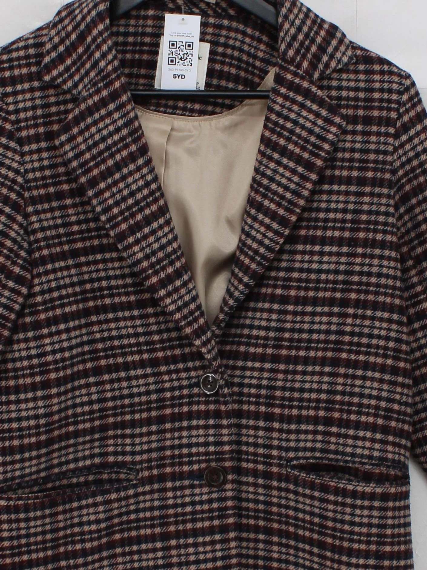 Abercrombie & Fitch Women's Blazer M Multi Polyester - Image 3