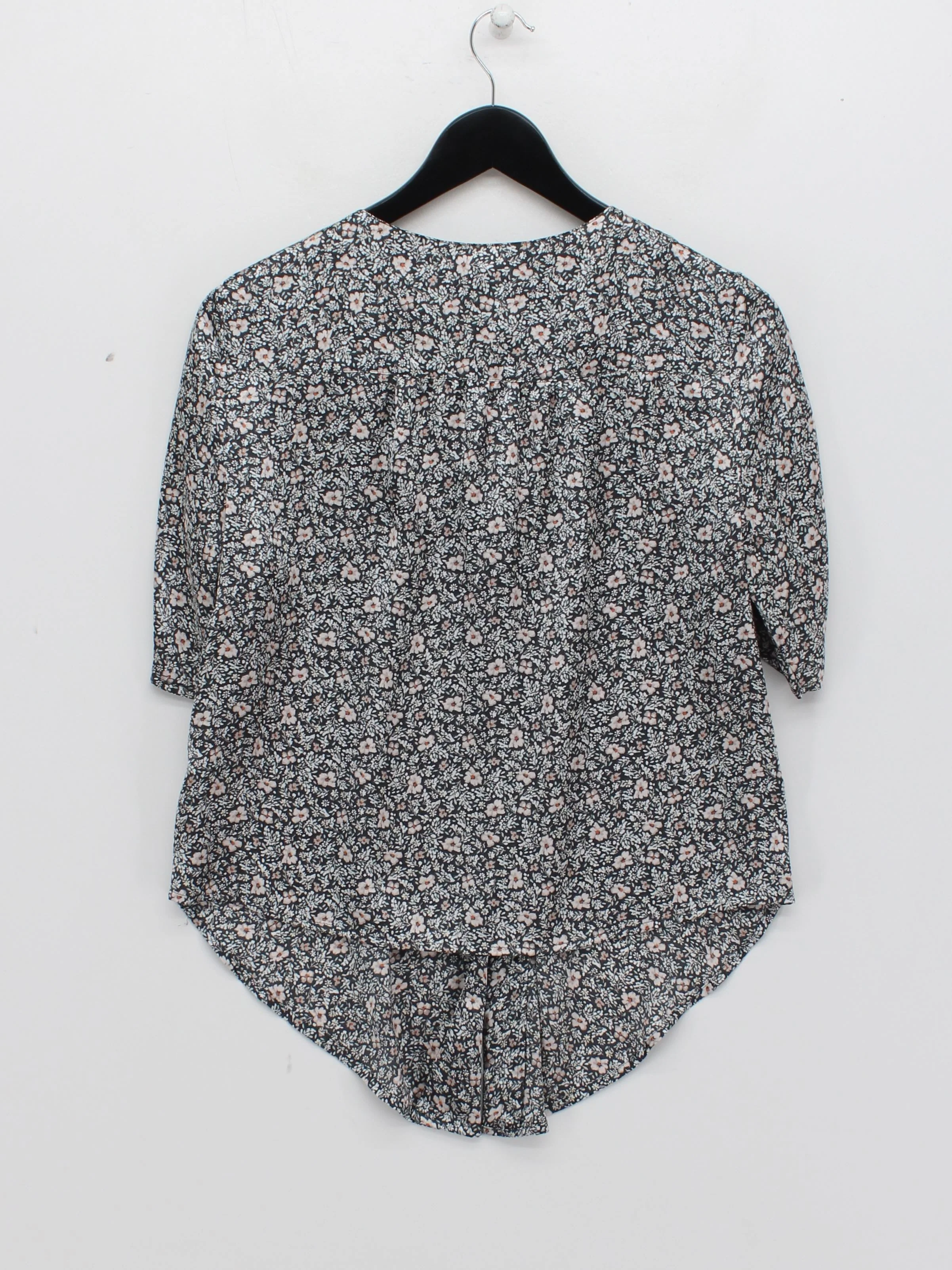 Abercrombie & Fitch Women's Blouse S Black 100% Polyester Basic - Image 2