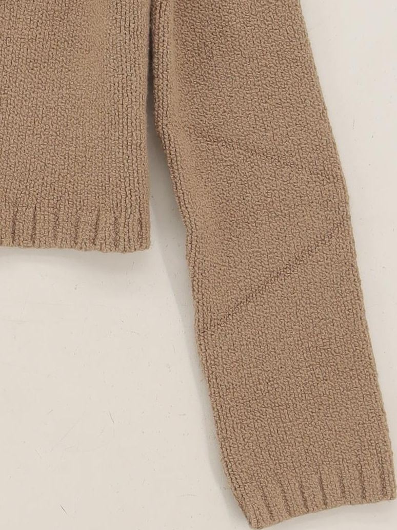 Abercrombie & Fitch Women's Cardigan S Tan Acrylic - Image 4