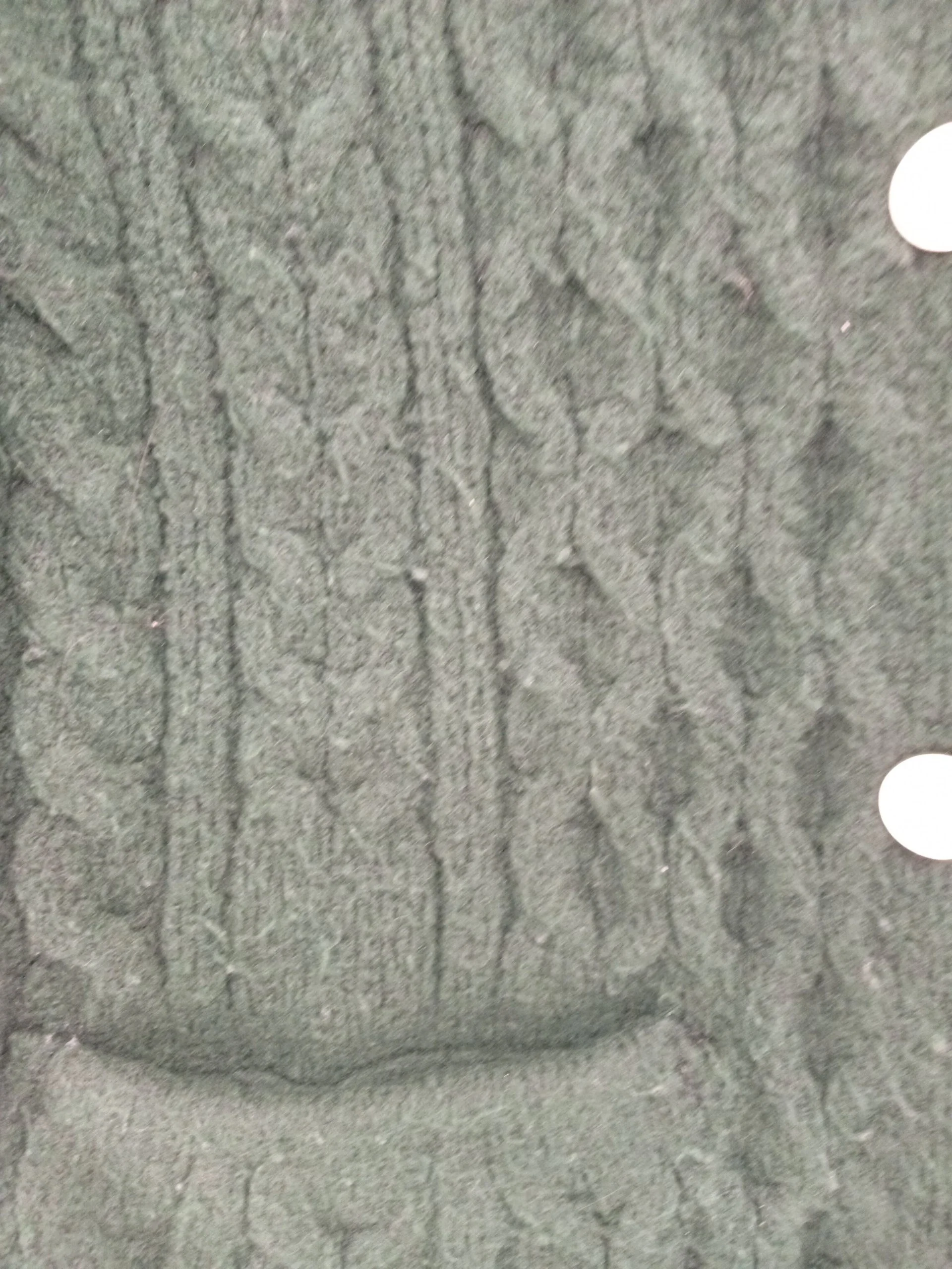 Abercrombie & Fitch Women's Cardigan XS Green Polyester - Image 5