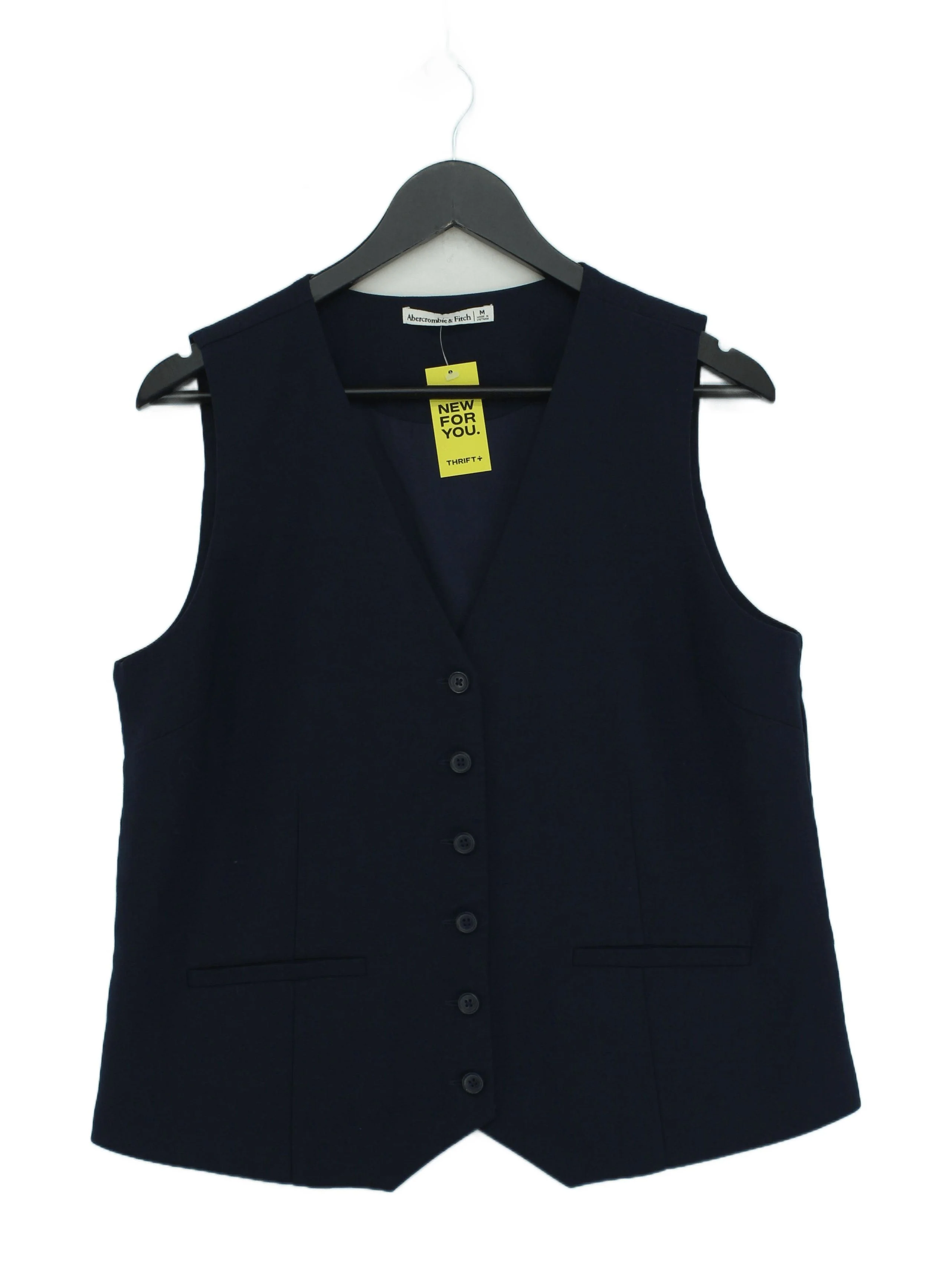 Abercrombie & Fitch Women's Coat M Blue Polyester