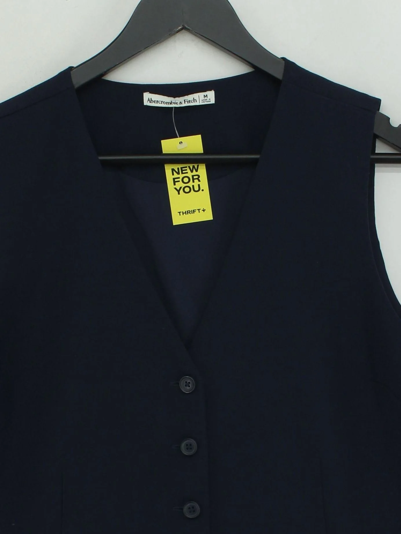 Abercrombie & Fitch Women's Coat M Blue Polyester - Image 3