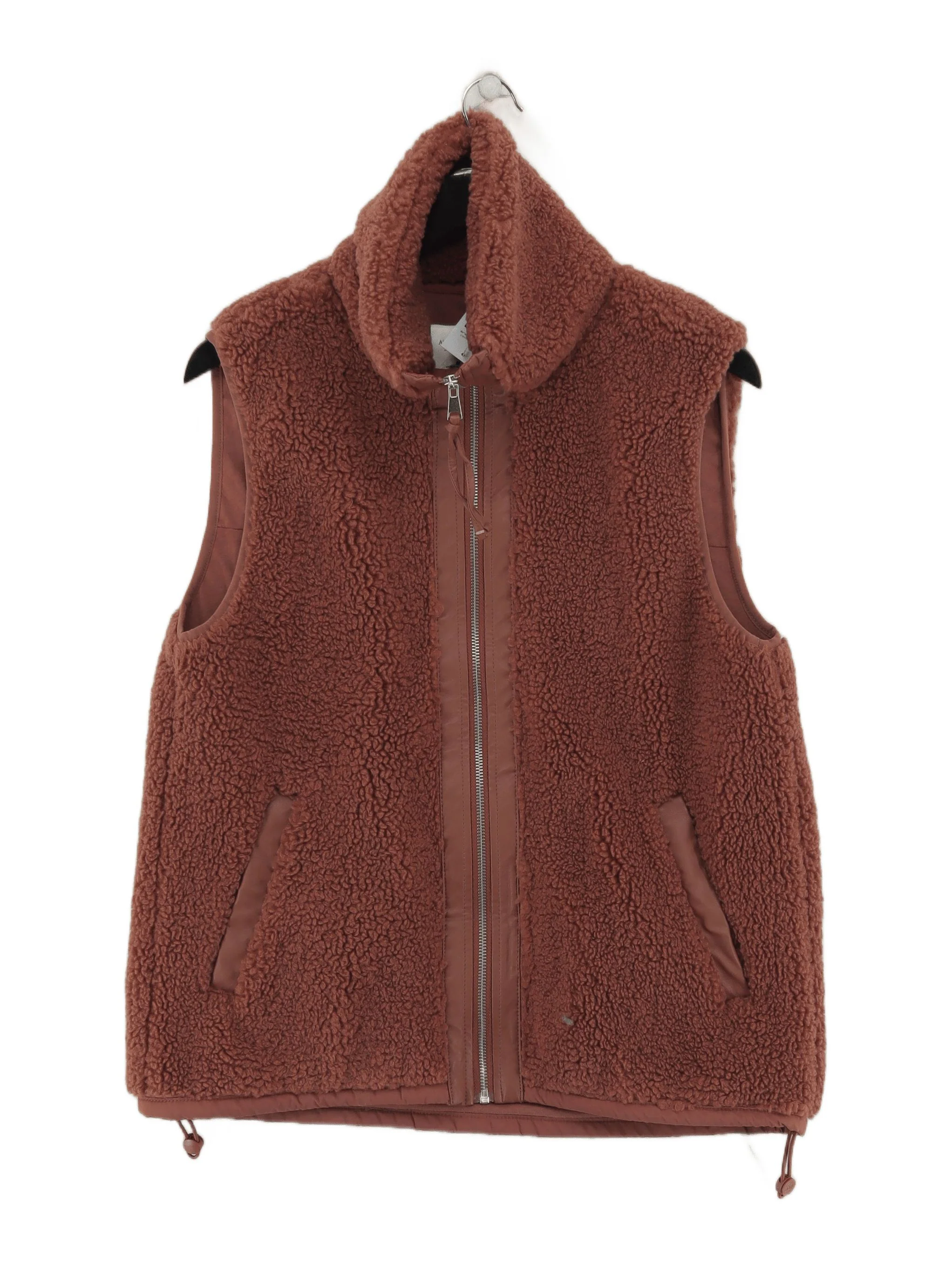 Abercrombie & Fitch Women's Coat M Brown Faux Fur