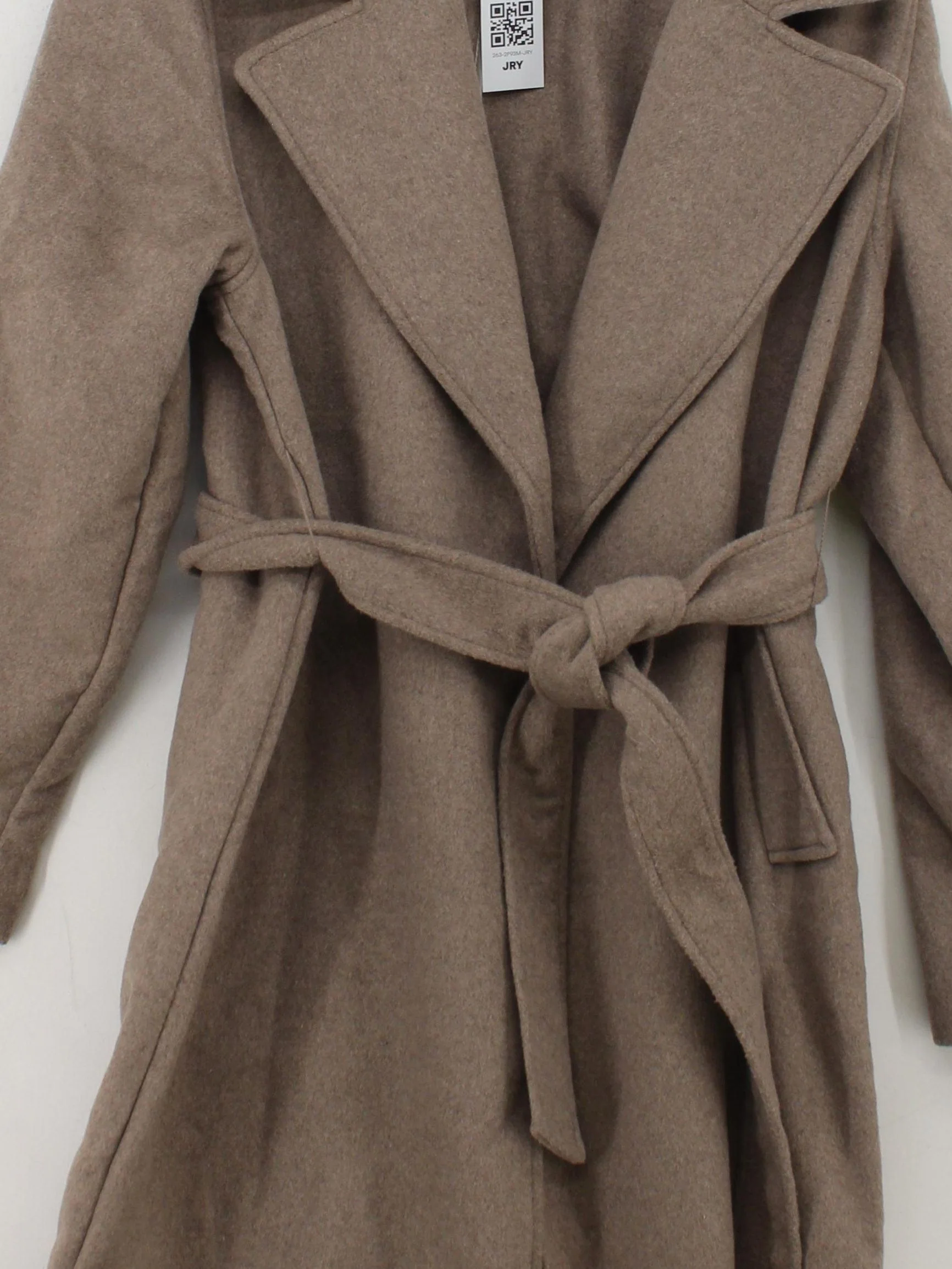 Abercrombie & Fitch Women's Coat XS Brown Wool - Image 3