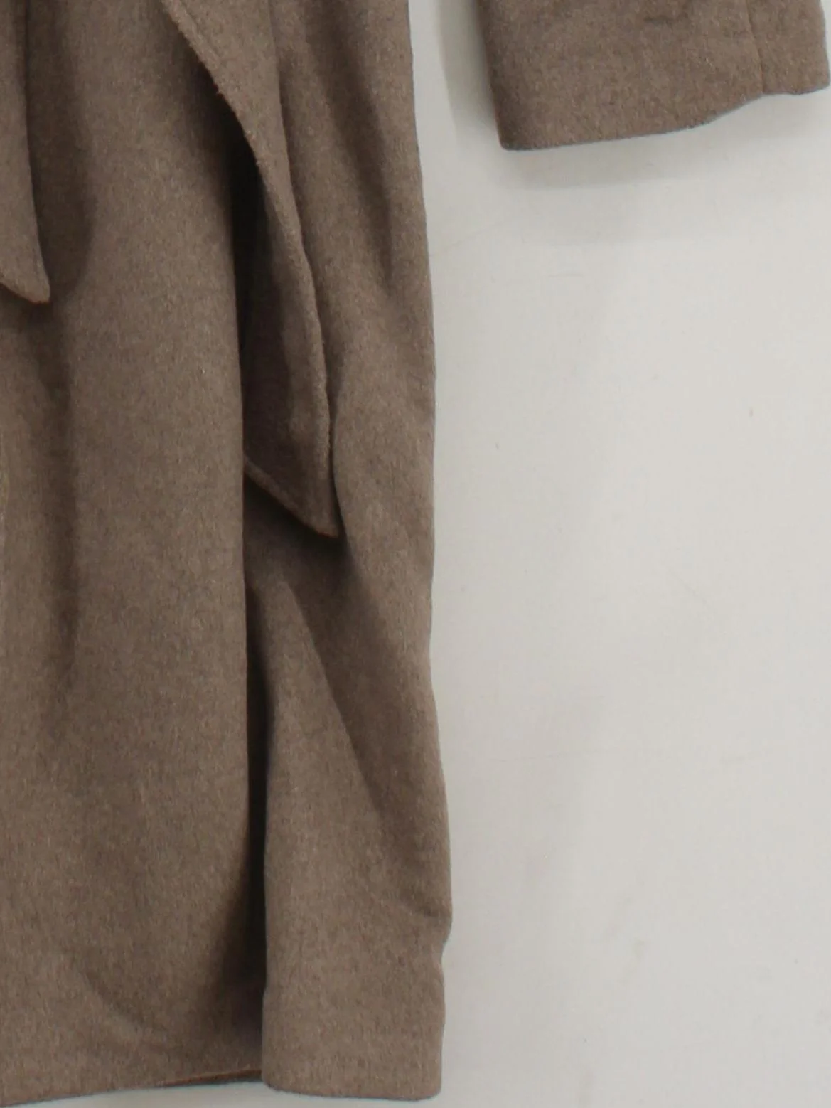 Abercrombie & Fitch Women's Coat XS Brown Wool - Image 4