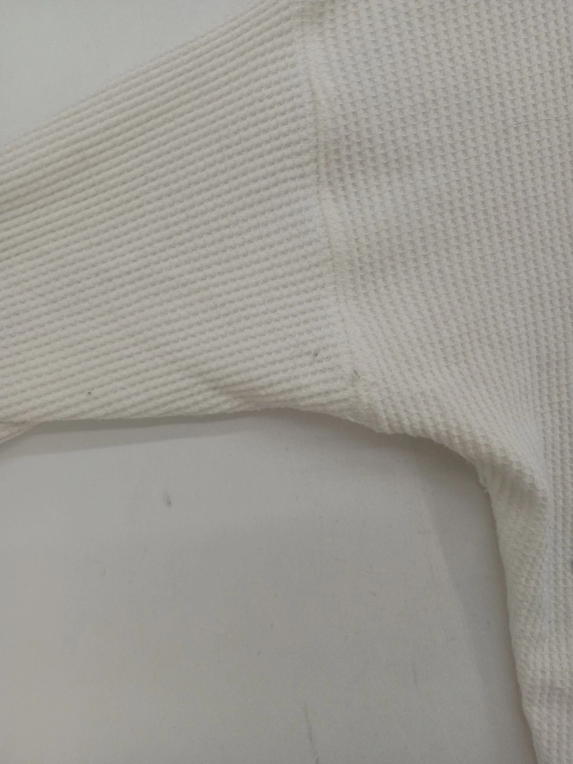 Abercrombie & Fitch Women's Hoodie M White Cotton with Polyester Pullover - Image 6