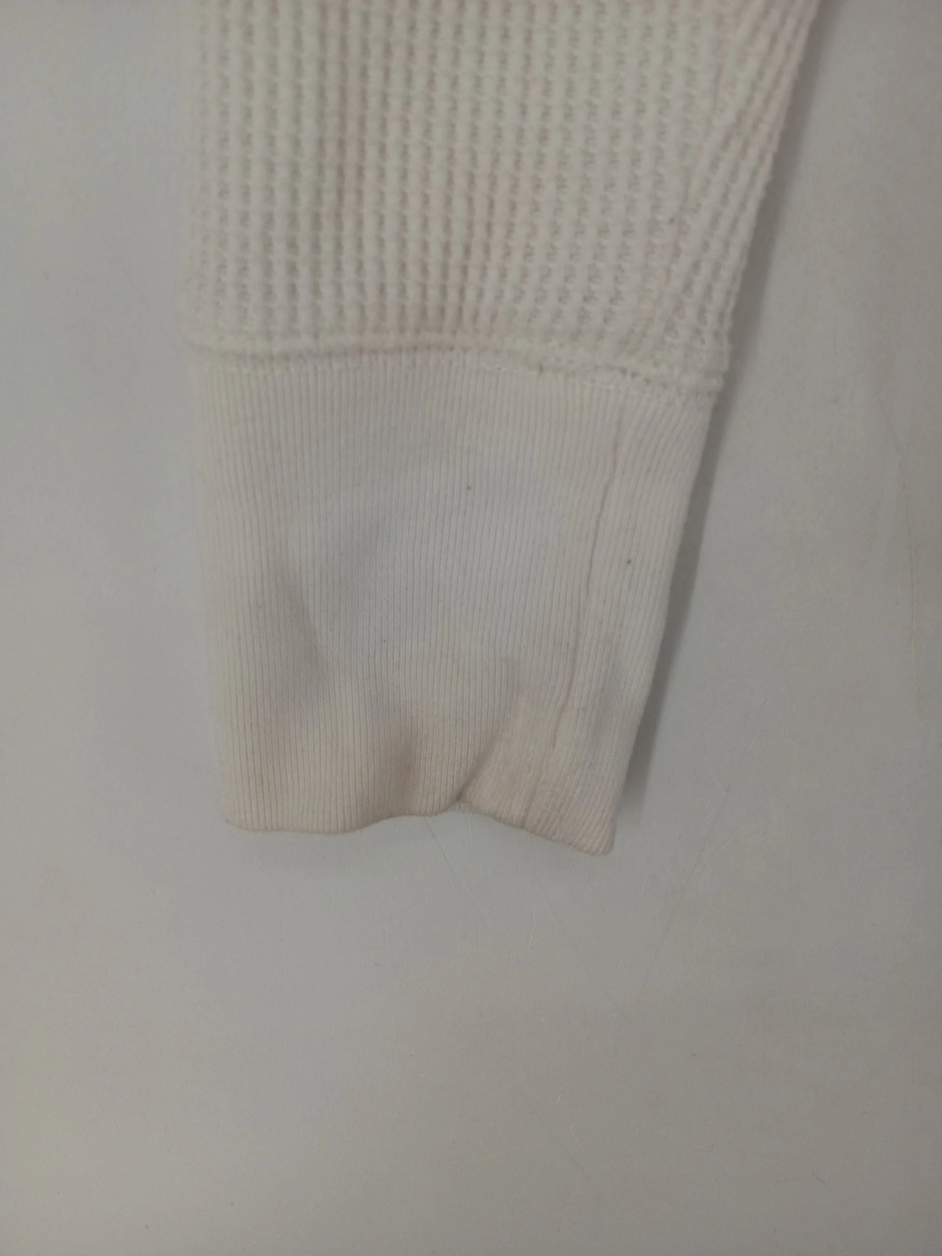 Abercrombie & Fitch Women's Hoodie M White Cotton with Polyester Pullover - Image 7