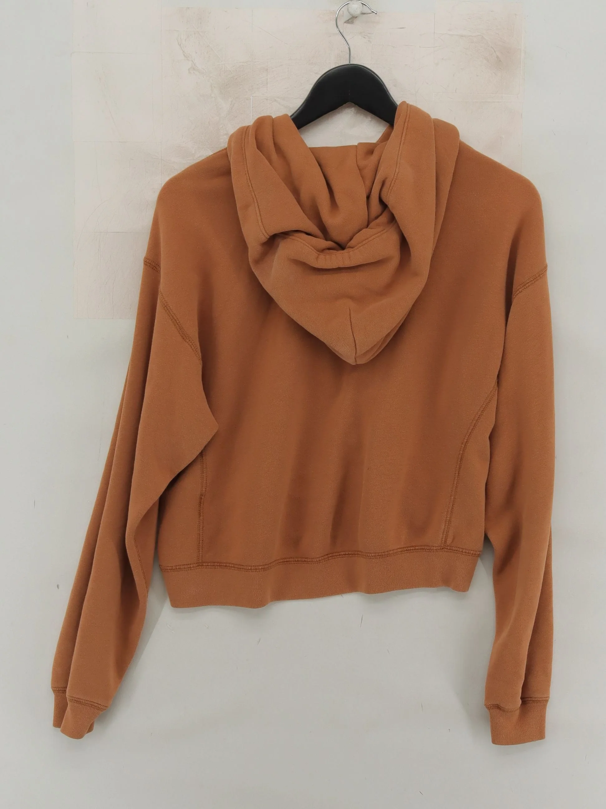 Abercrombie & Fitch Women's Hoodie S Brown 100% Cotton Pullover - Image 2