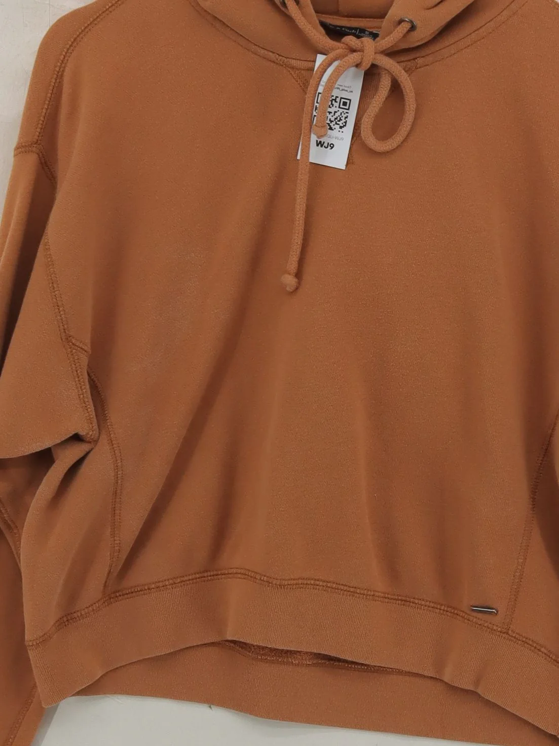 Abercrombie & Fitch Women's Hoodie S Brown 100% Cotton Pullover - Image 3