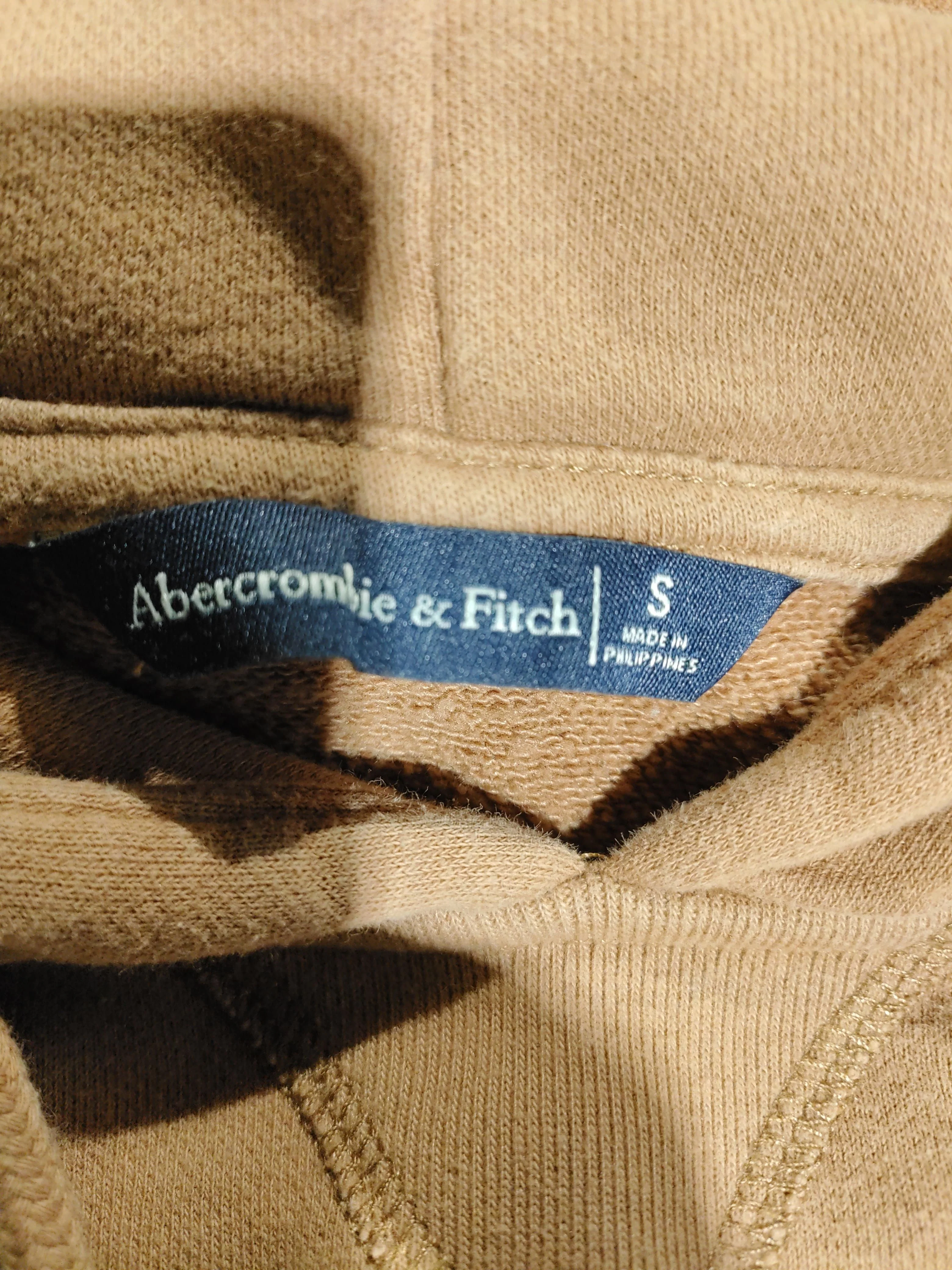 Abercrombie & Fitch Women's Hoodie S Brown 100% Cotton Pullover - Image 5