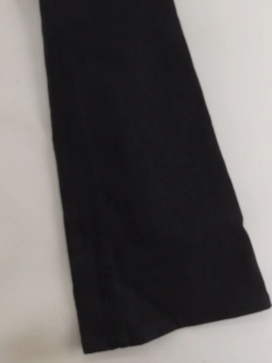 Abercrombie & Fitch Women's Jeans W 27 in Black Cotton with Elastane Flared - Image 4