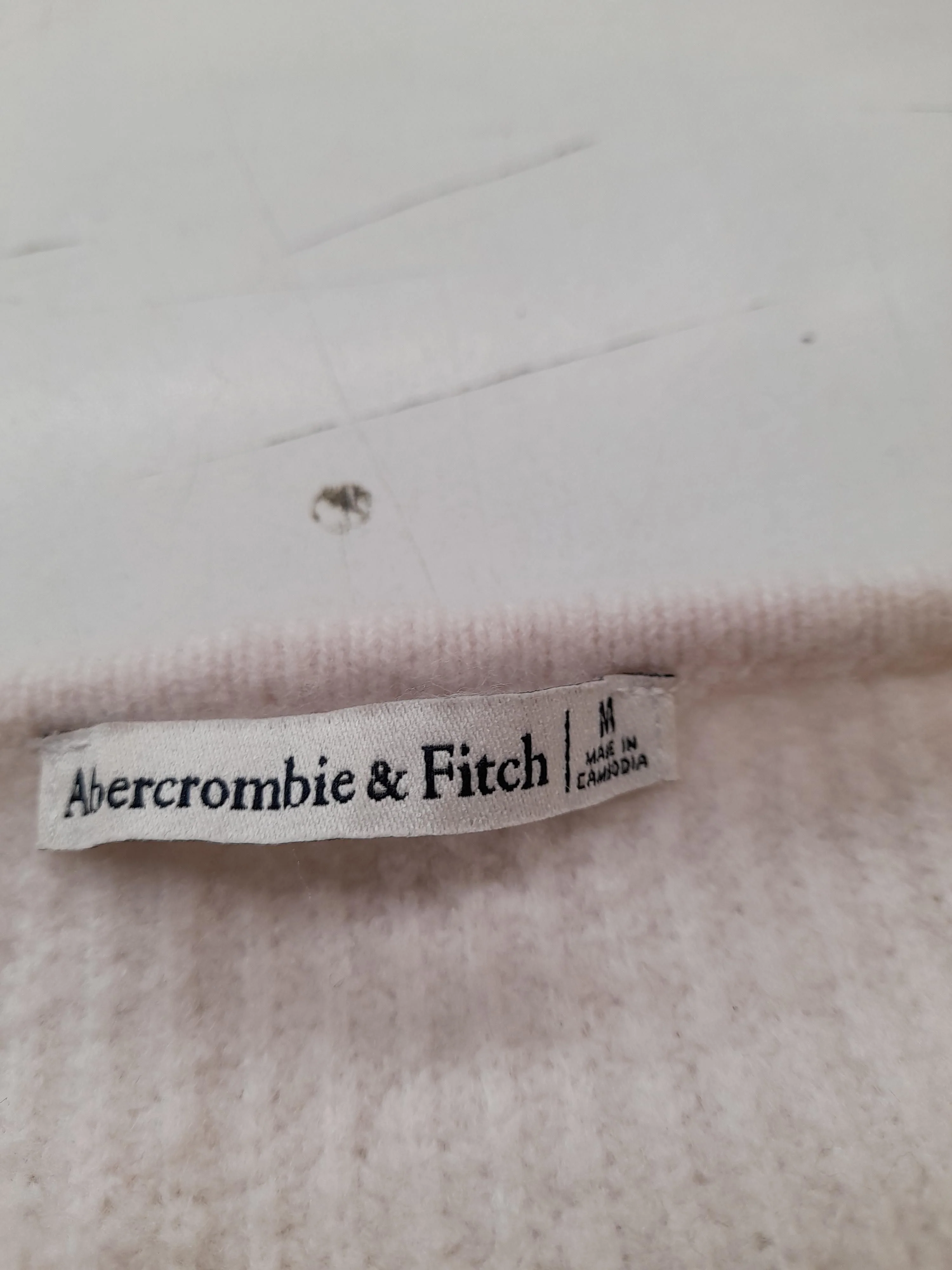 Abercrombie & Fitch Women's Jumper M Pink Wool with Nylon, Elastane Pullover - Image 5