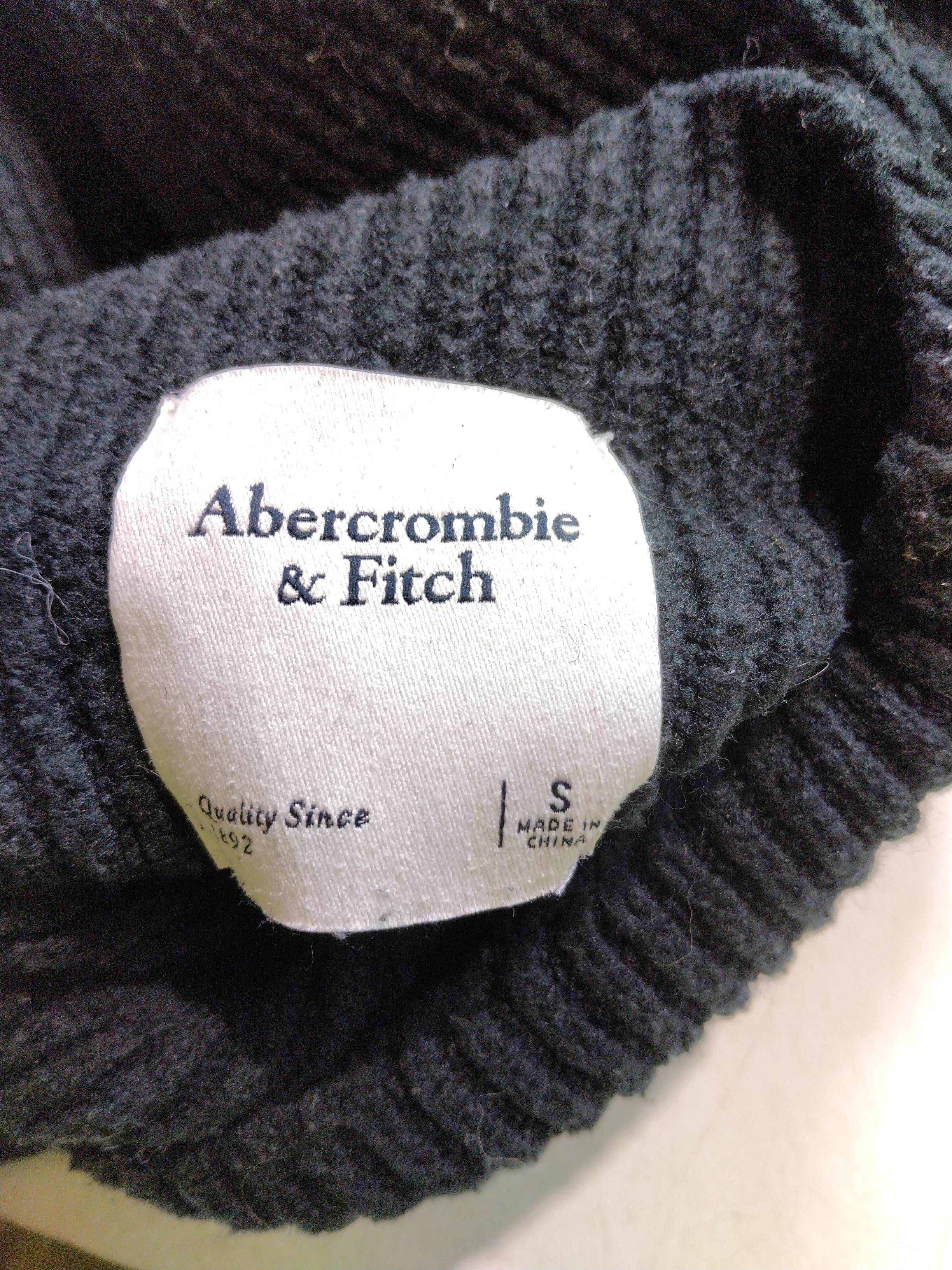 Abercrombie & Fitch Women's Jumper S Black Polyester with Acrylic, Wool Pullover - Image 6