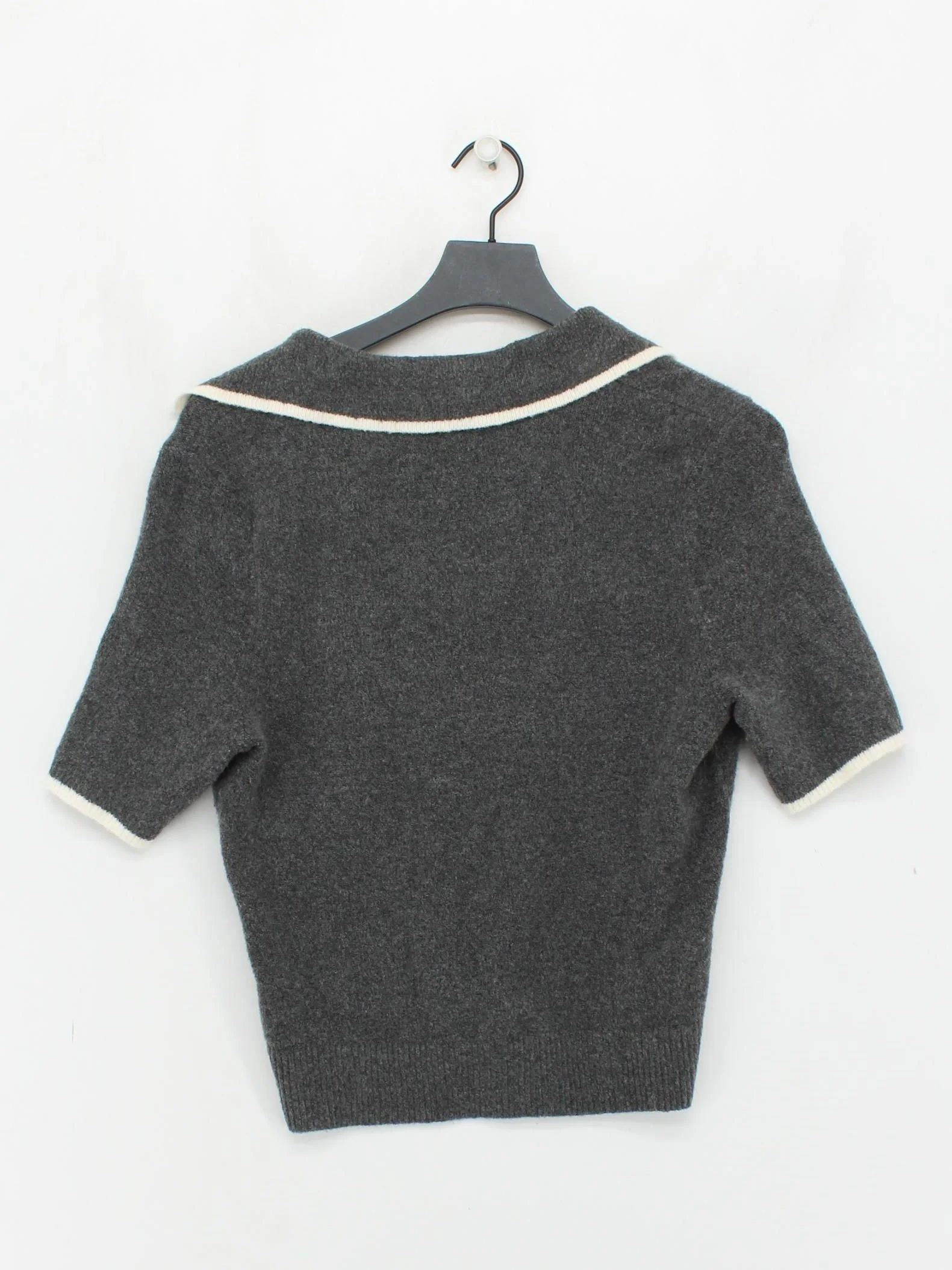 Abercrombie & Fitch Women's Jumper S Grey Polyester - Image 2