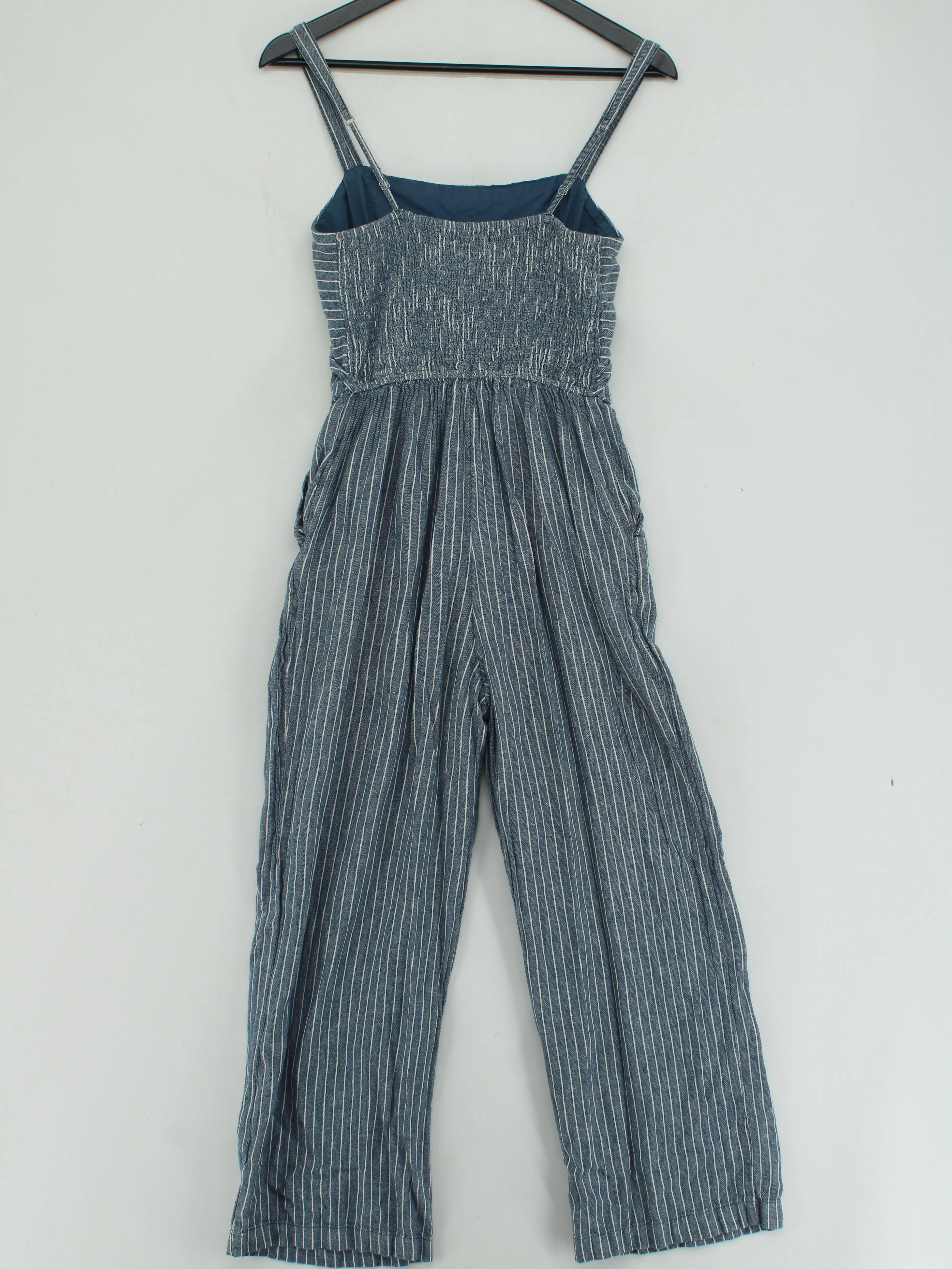 Abercrombie & Fitch Women's Jumpsuit M Blue Lyocell Modal - Image 2