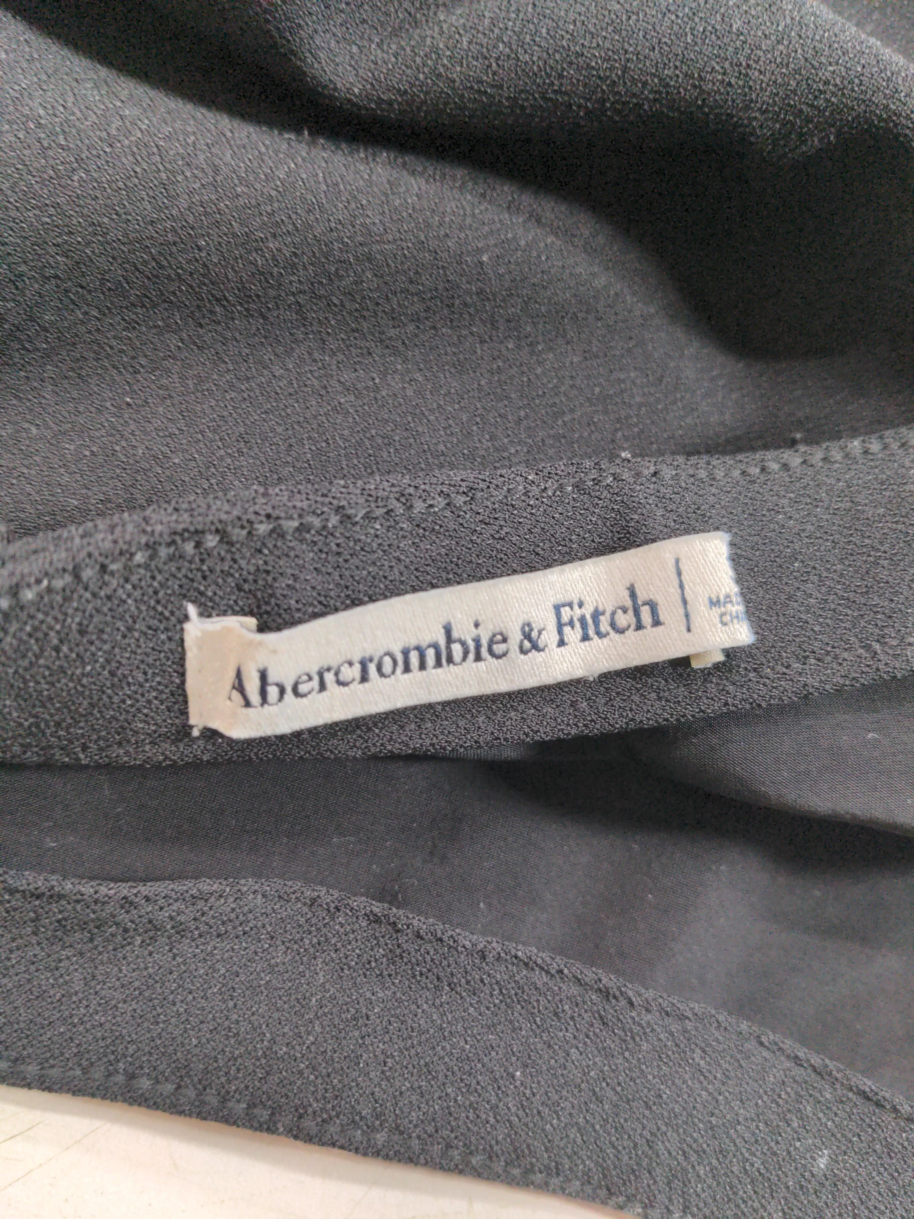 Abercrombie & Fitch Women's Midi Skirt S Black 100% Other Midi Straight & Pencil - Image 5