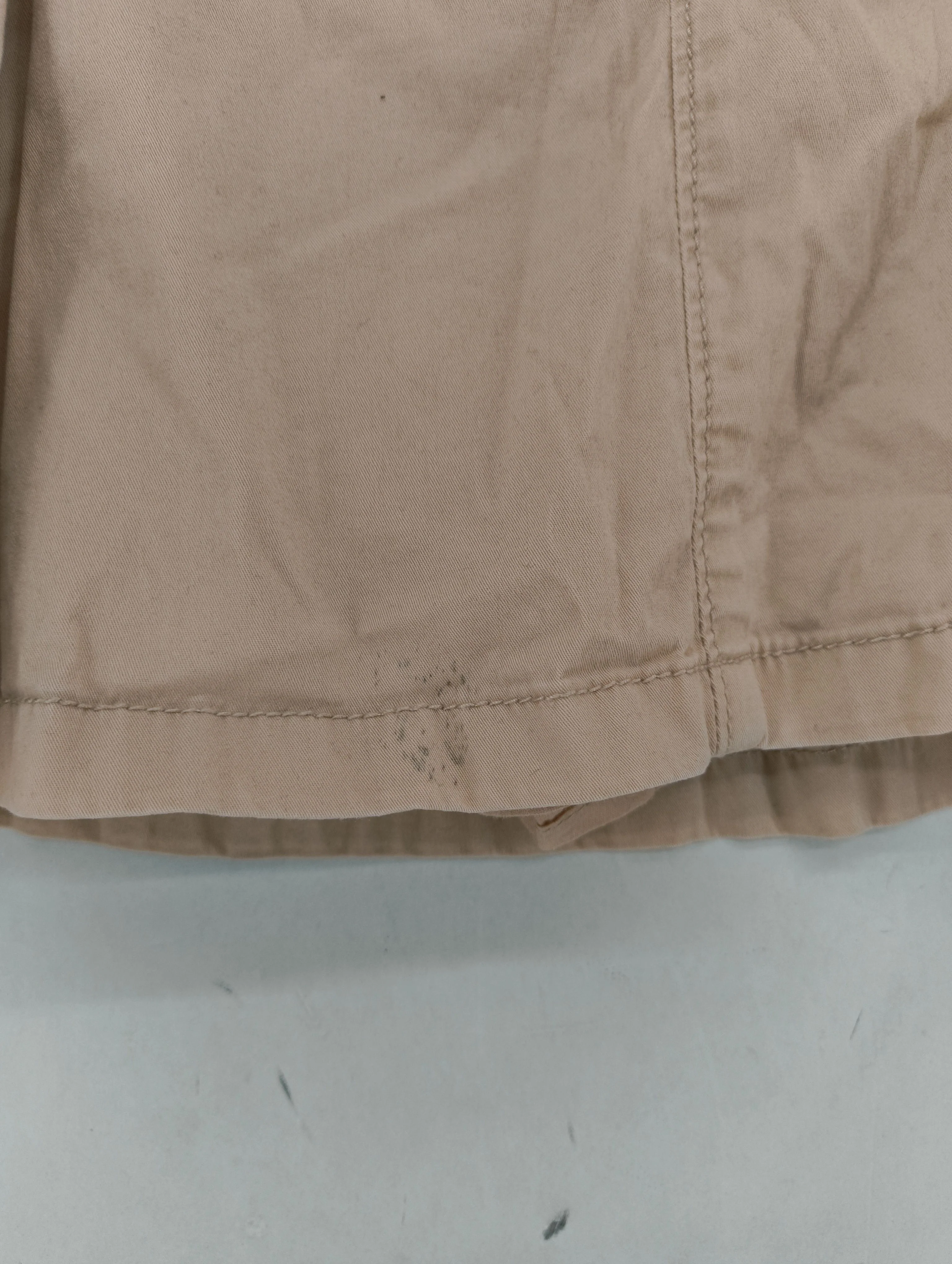 Abercrombie & Fitch Women's Mini Skirt S Tan Cotton with Elastane Short Mini - Image 6