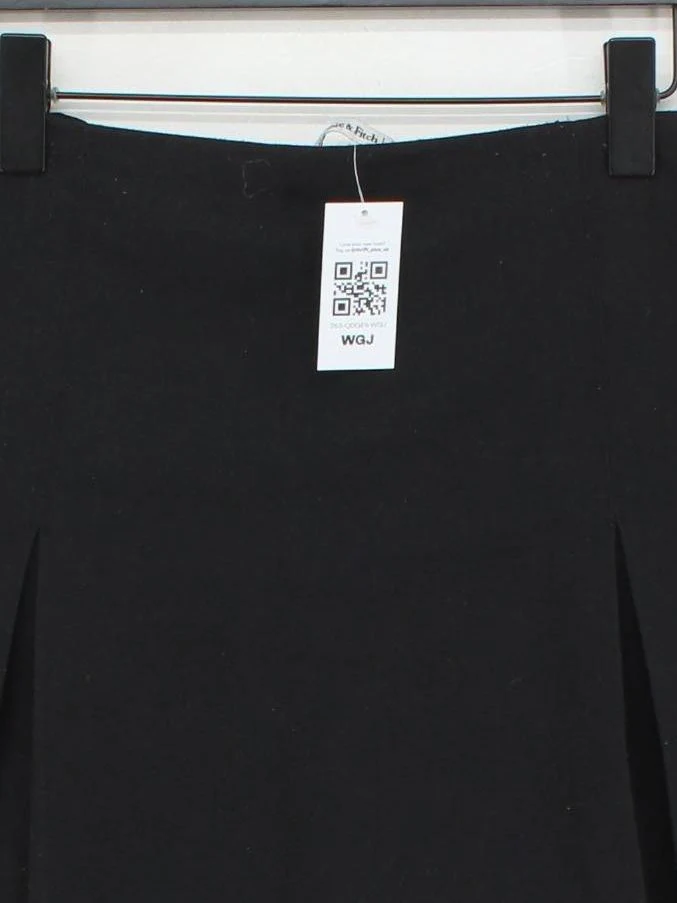 Abercrombie & Fitch Women's Mini Skirt XL Black 100% Other Short Mini - Image 3