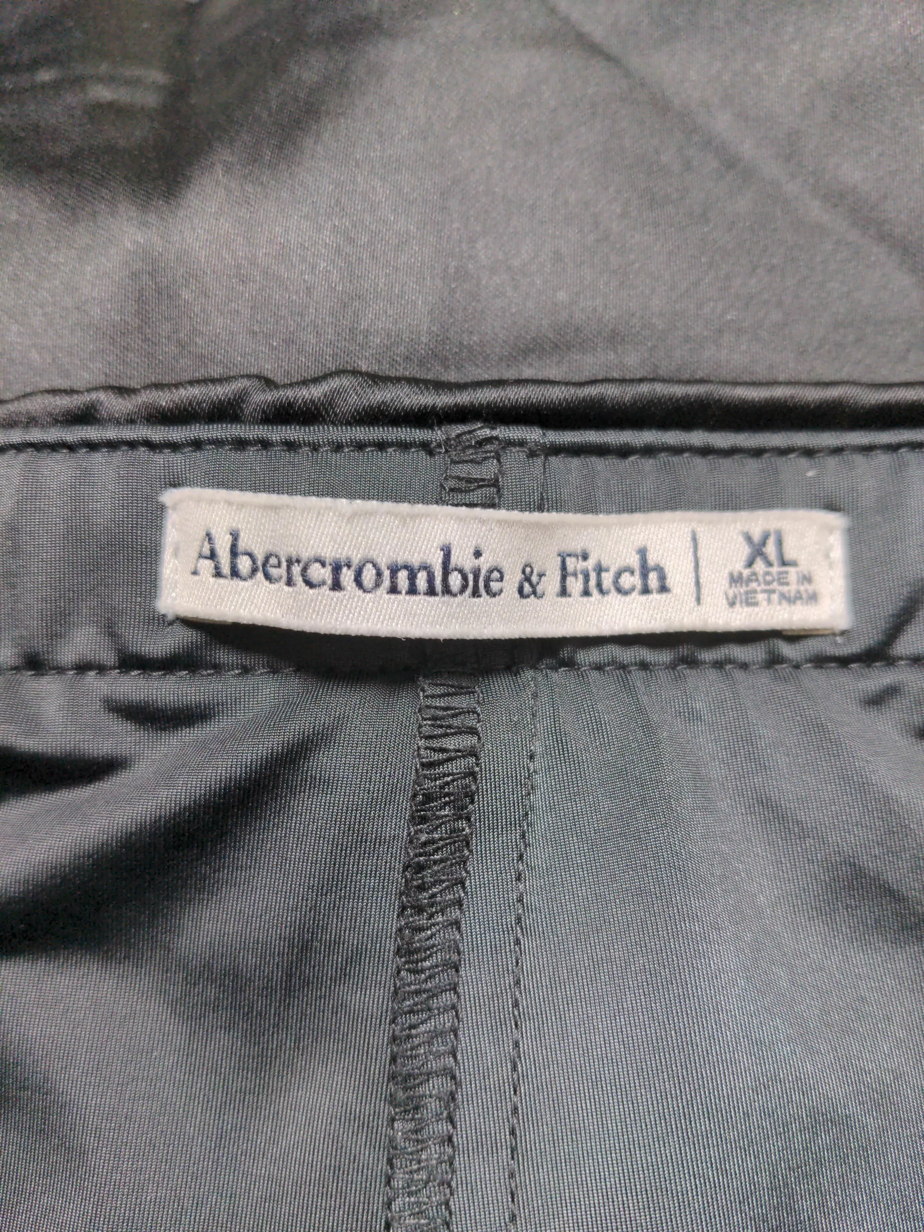 Abercrombie & Fitch Women's Mini Skirt XL Black Acetate - Image 5