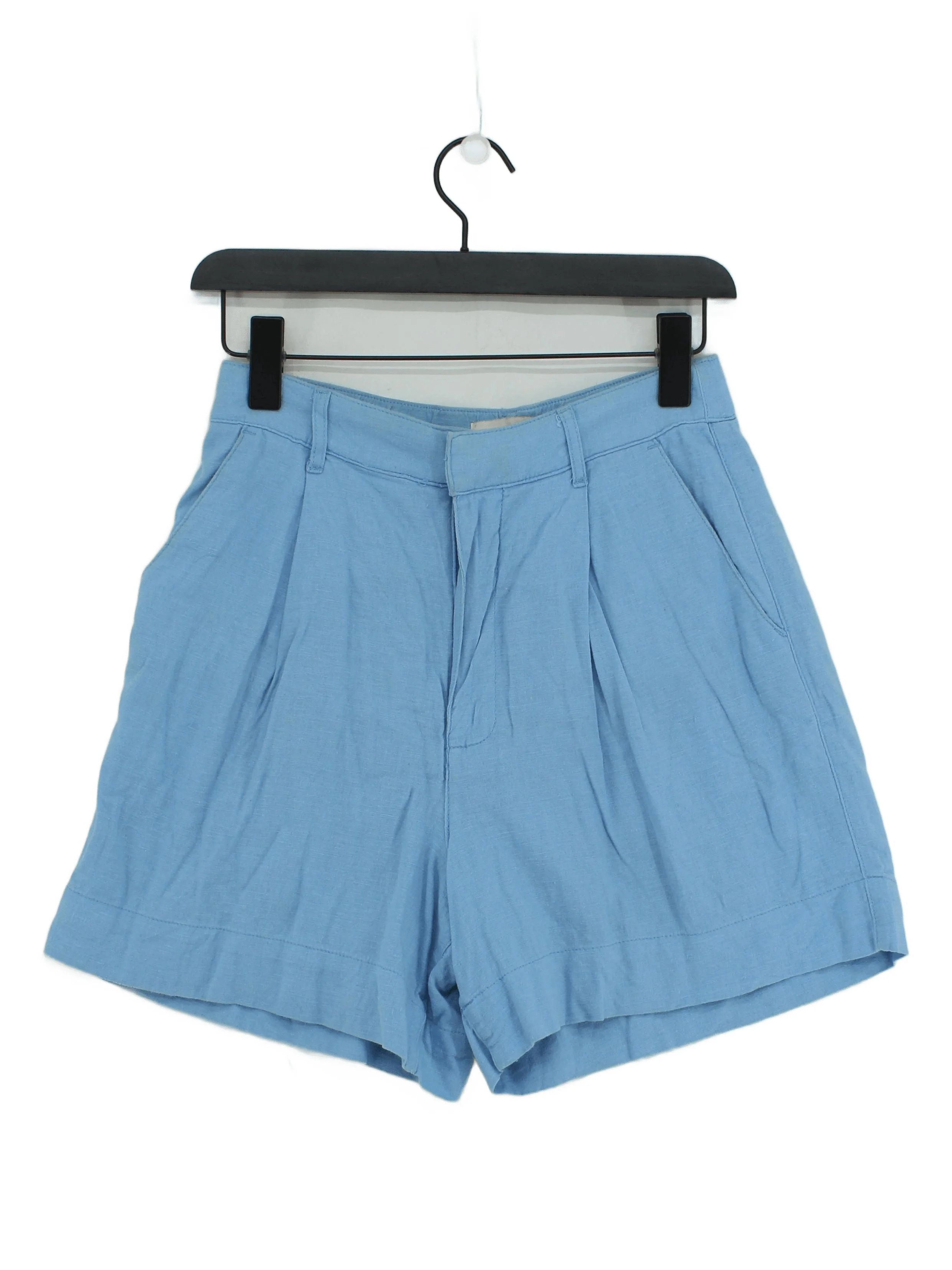 Abercrombie & Fitch Women's Shorts S Blue 100% Cotton Sweat