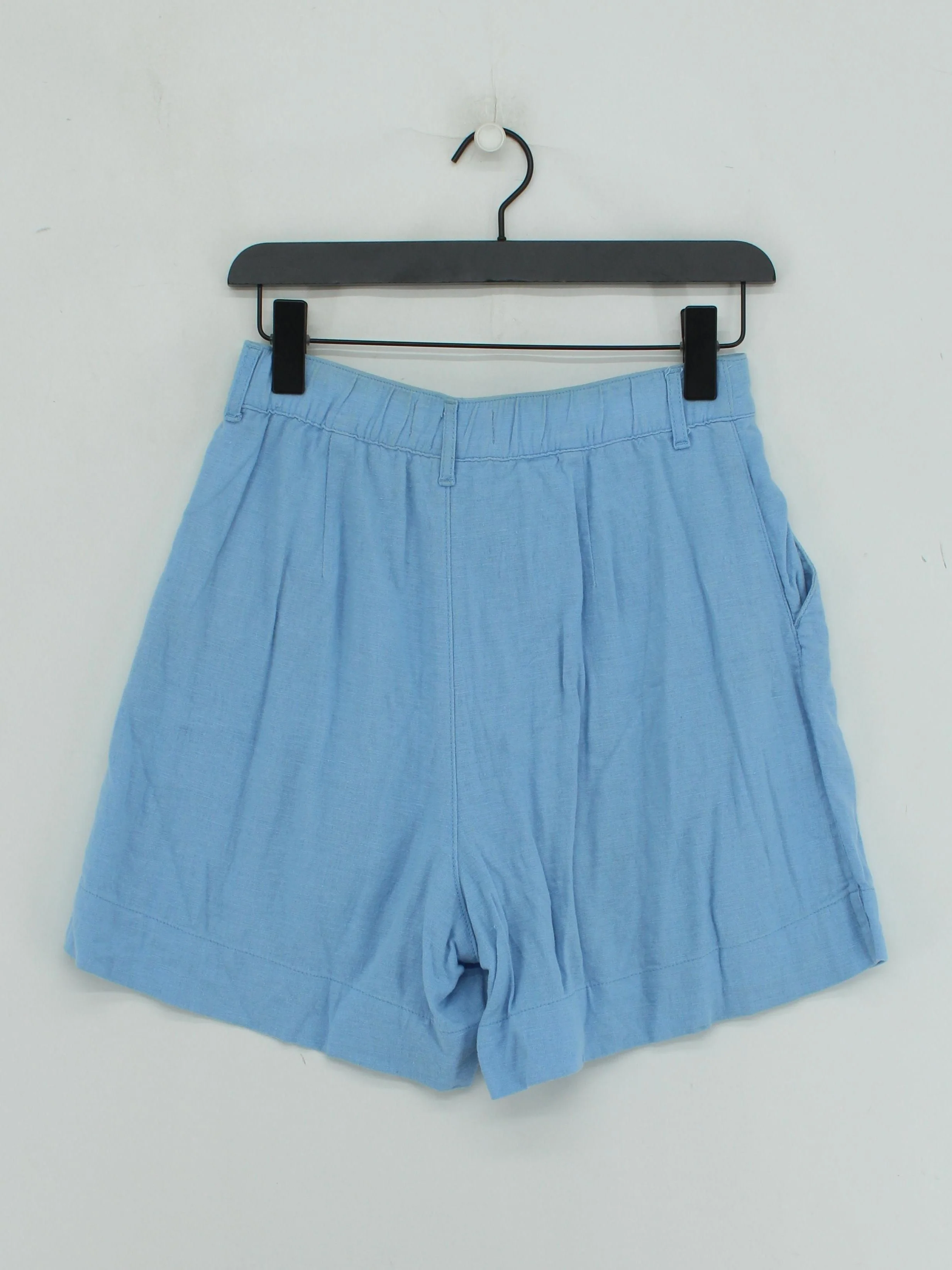 Abercrombie & Fitch Women's Shorts S Blue 100% Cotton Sweat - Image 2