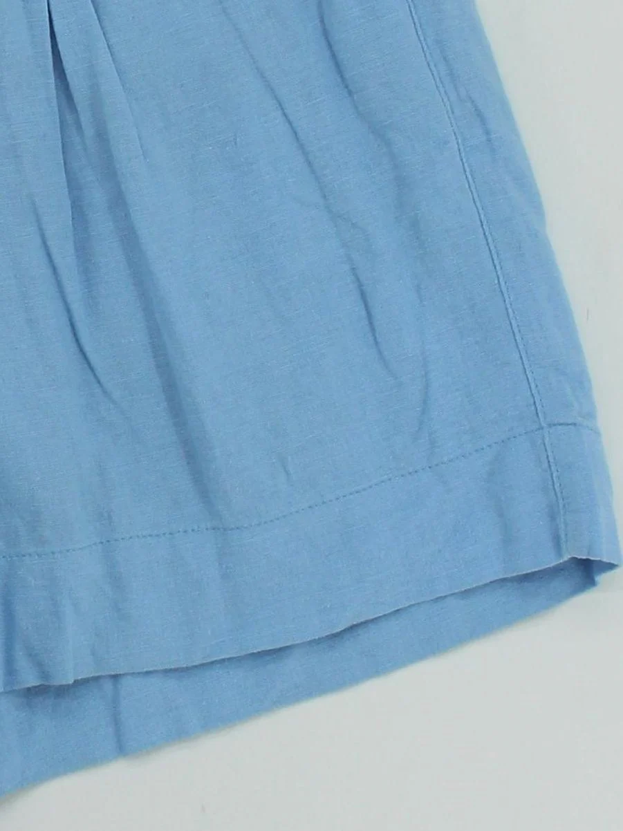 Abercrombie & Fitch Women's Shorts S Blue 100% Cotton Sweat - Image 4
