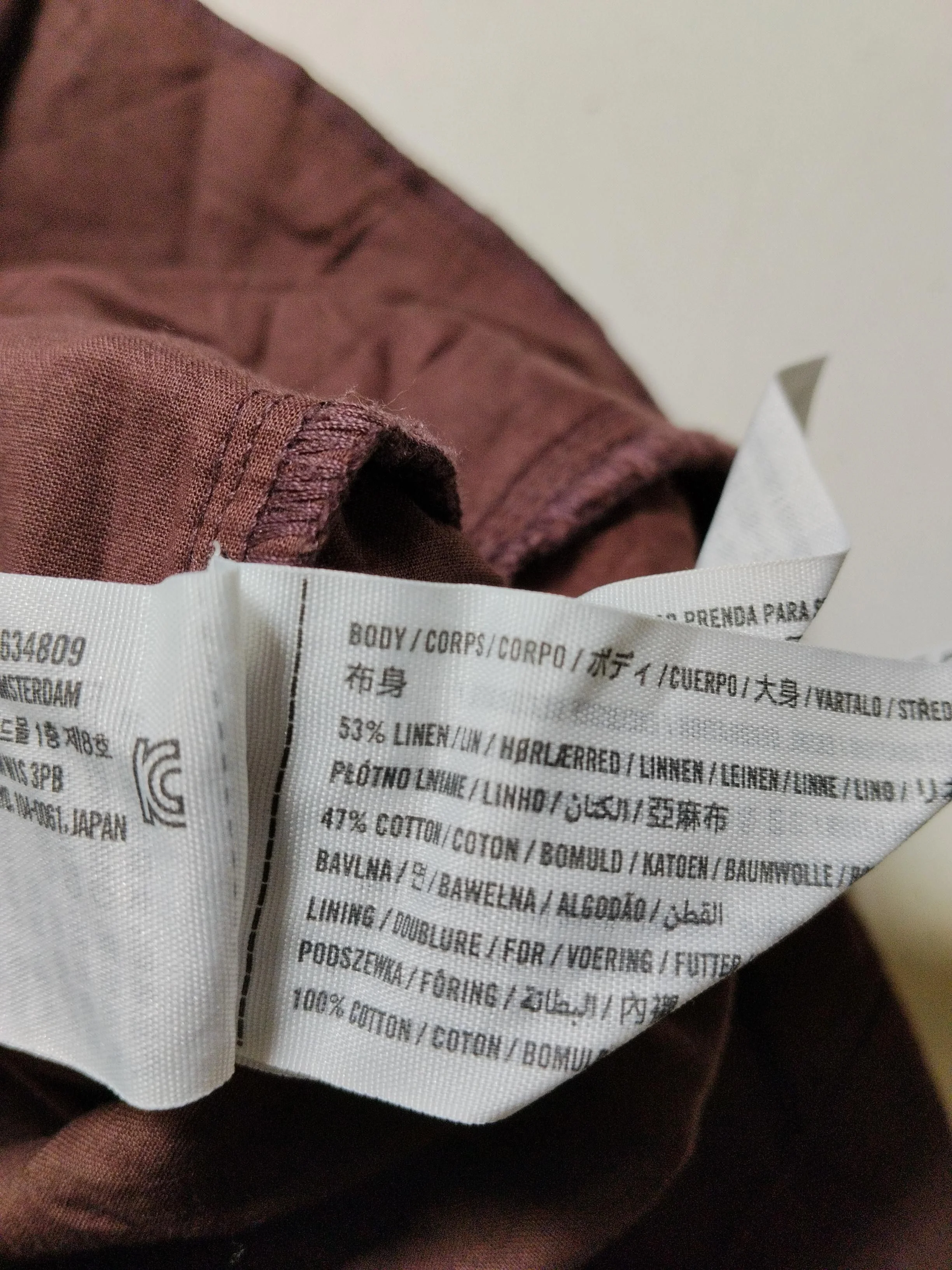 Abercrombie & Fitch Women's Shorts XS Brown Linen with Cotton Paperbag - Image 6