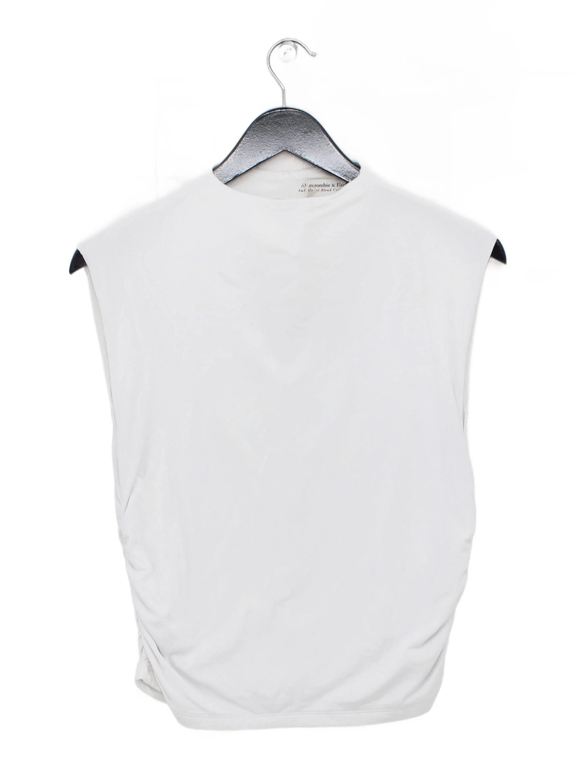 Abercrombie & Fitch Women's T-Shirt L White Cotton