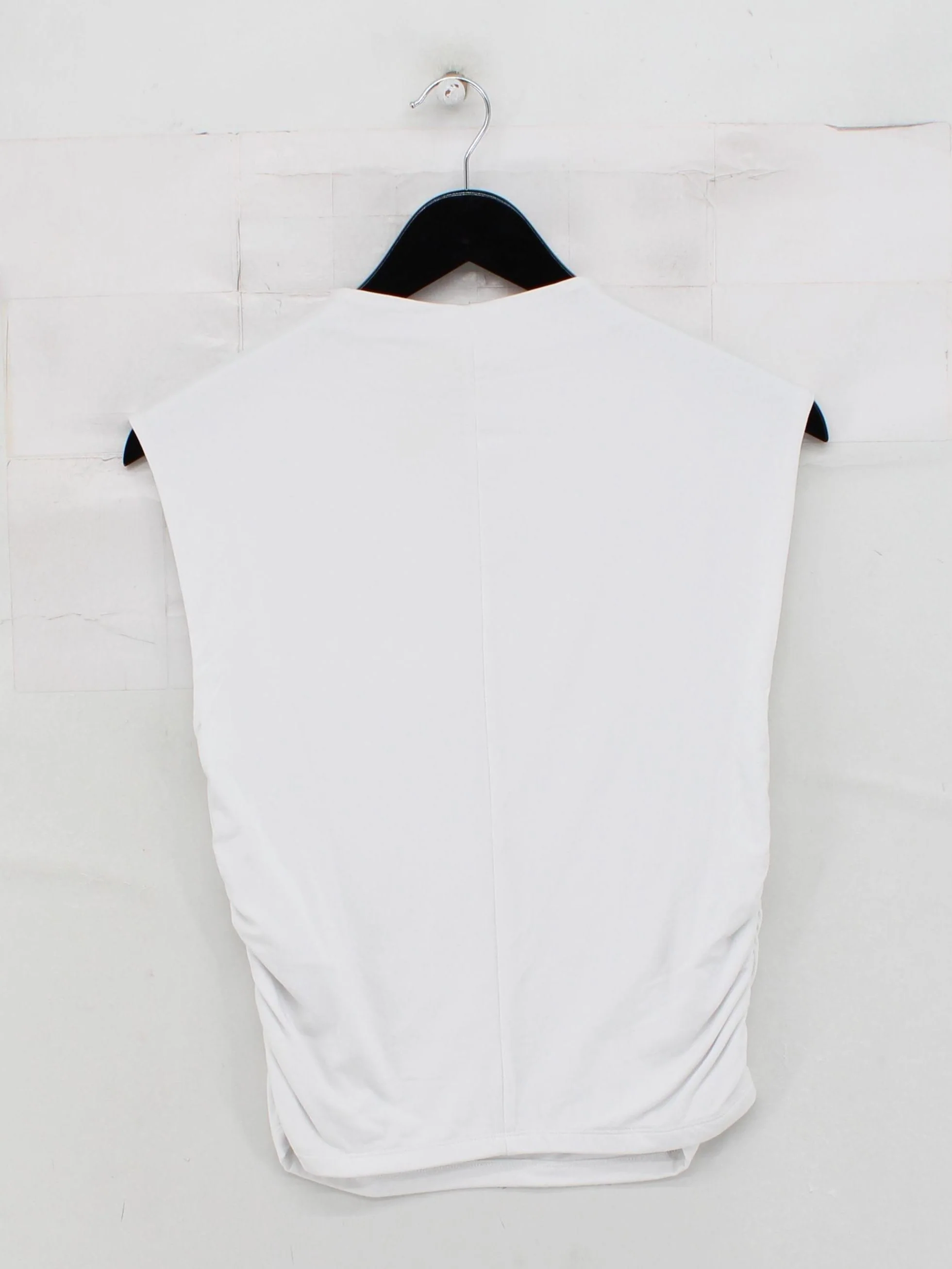 Abercrombie & Fitch Women's T-Shirt L White Cotton - Image 2