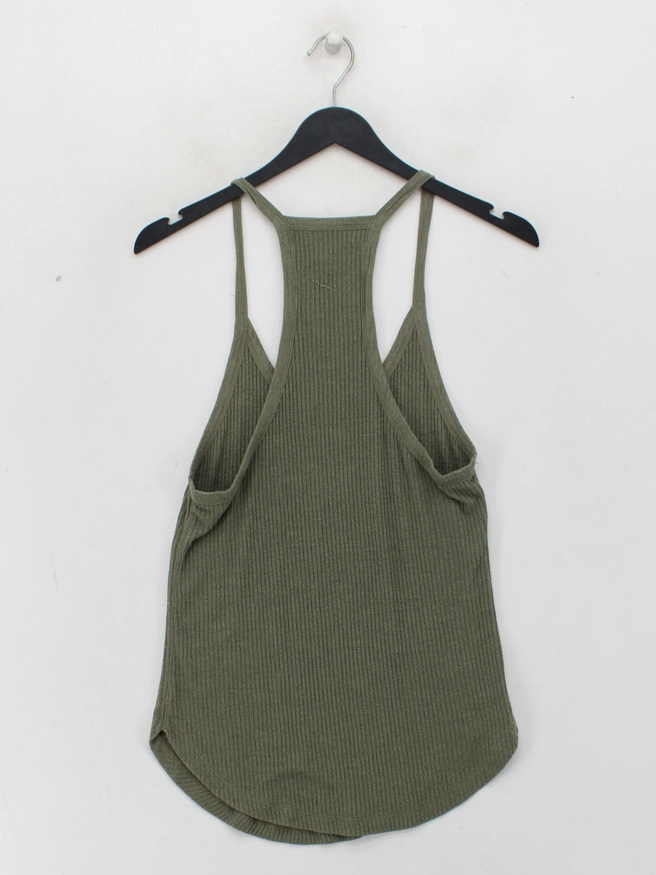 Abercrombie & Fitch Women's T-Shirt M Green 100% Cotton Basic - Image 2