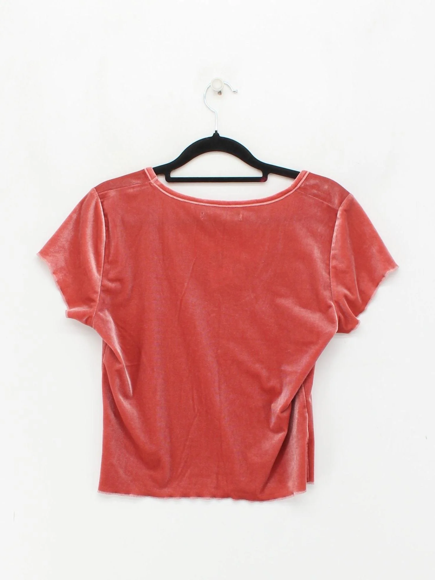 Abercrombie & Fitch Women's T-Shirt M Red 100% Other Basic - Image 2